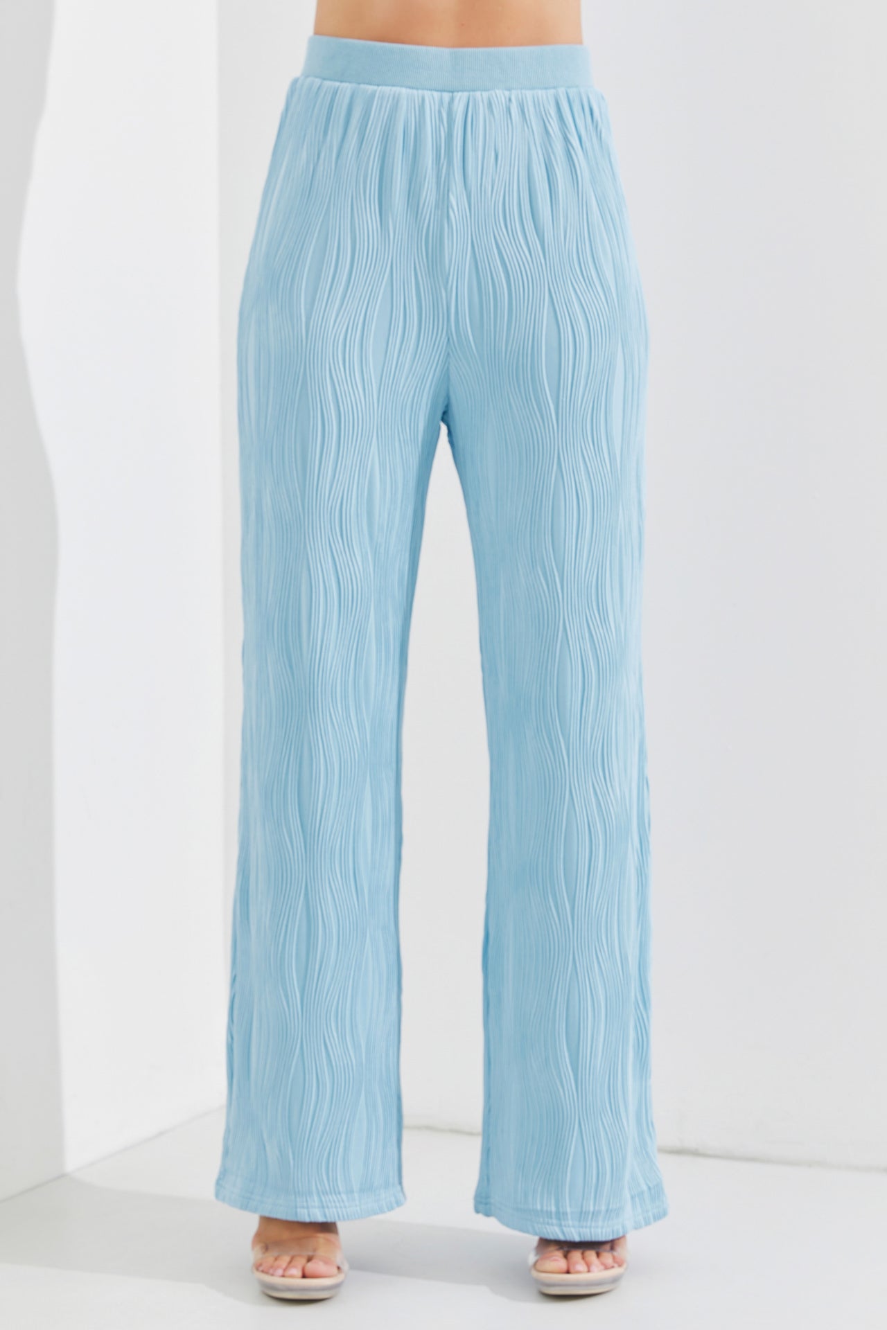Textured Zip Hoodie and Pants Set
