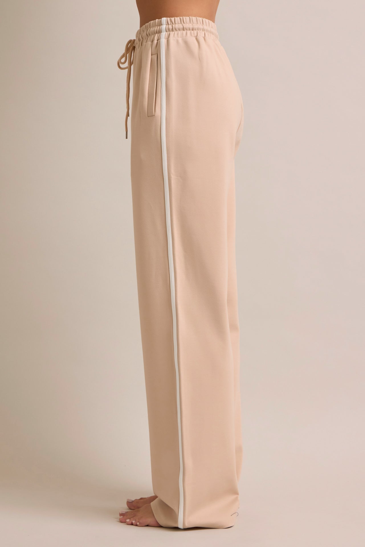 Andrea Knit tracksuit with contrast stripes