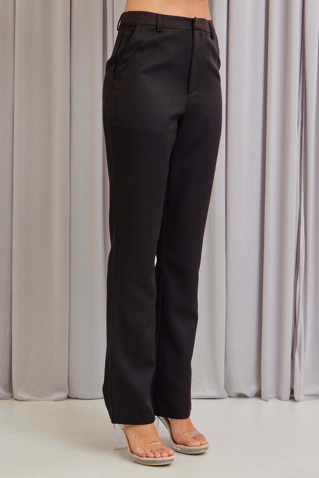 Woven Sweetheart Top and Pants Set
