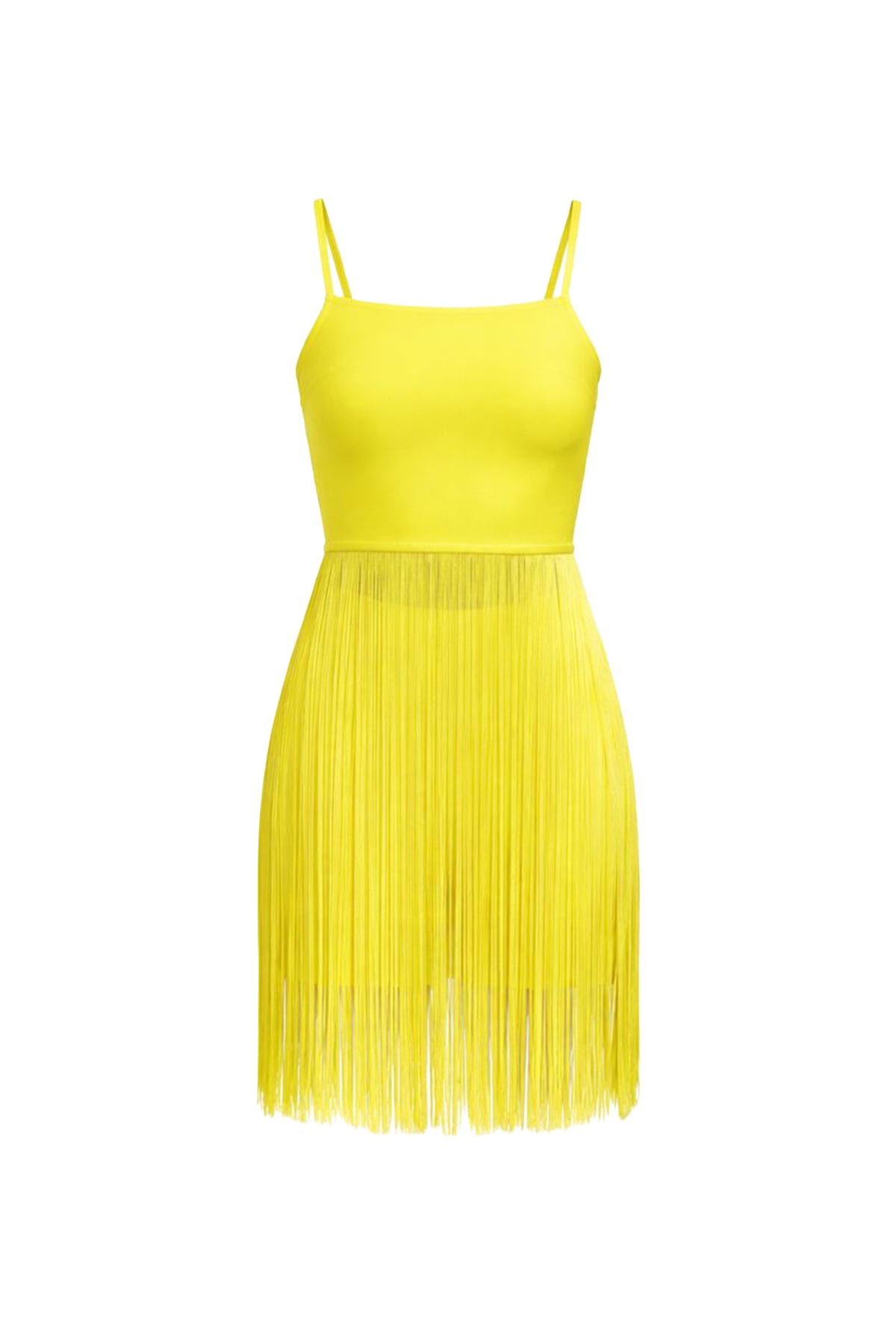 Tayla Bandage Cami Fringe Top and Shorts Set