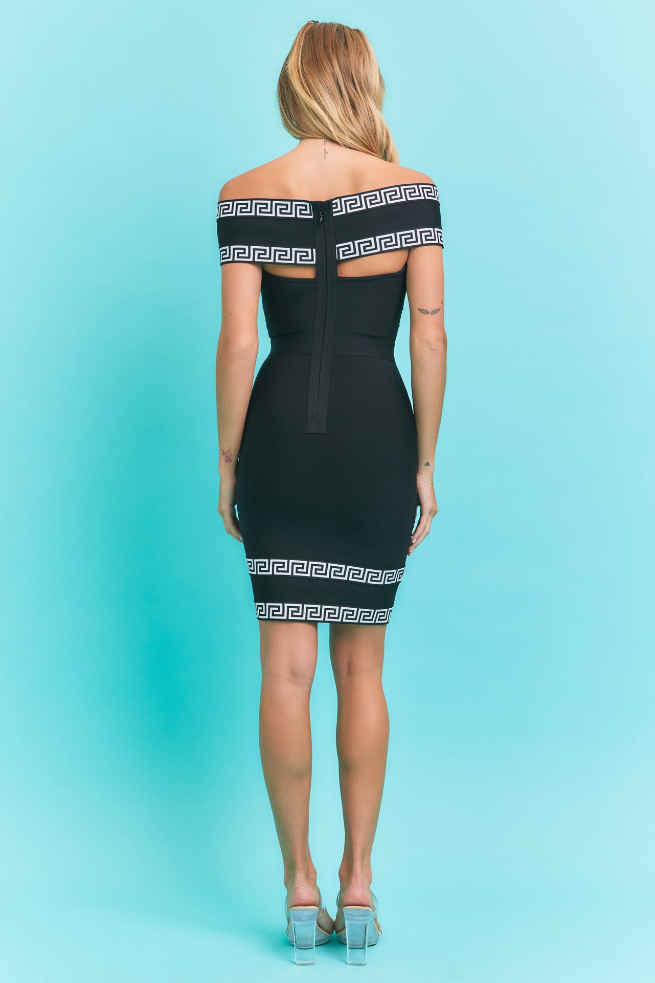Bandage Off Shoulder Dress