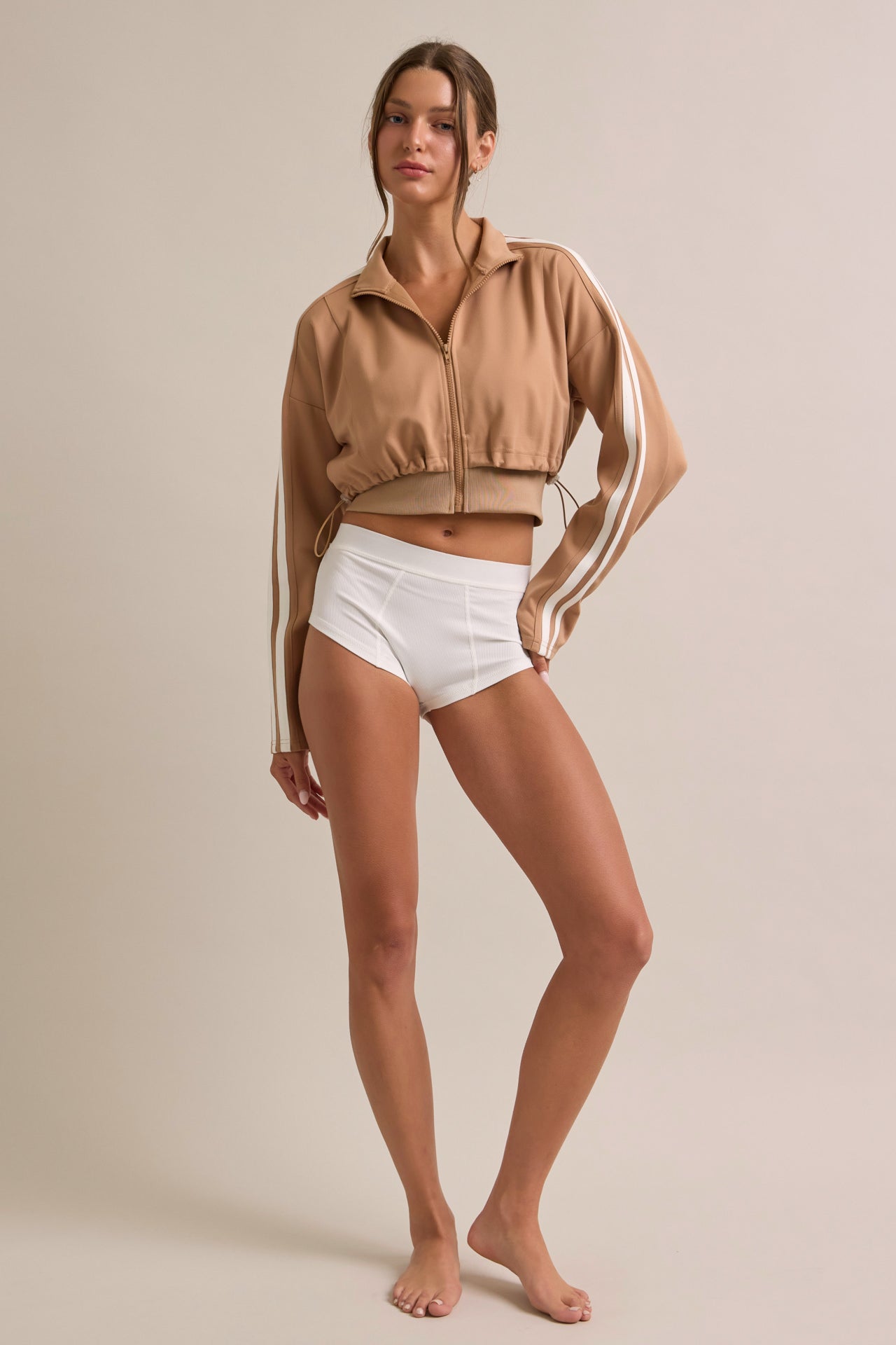 Closer And Closer Knit Jacket And Track Pants Set