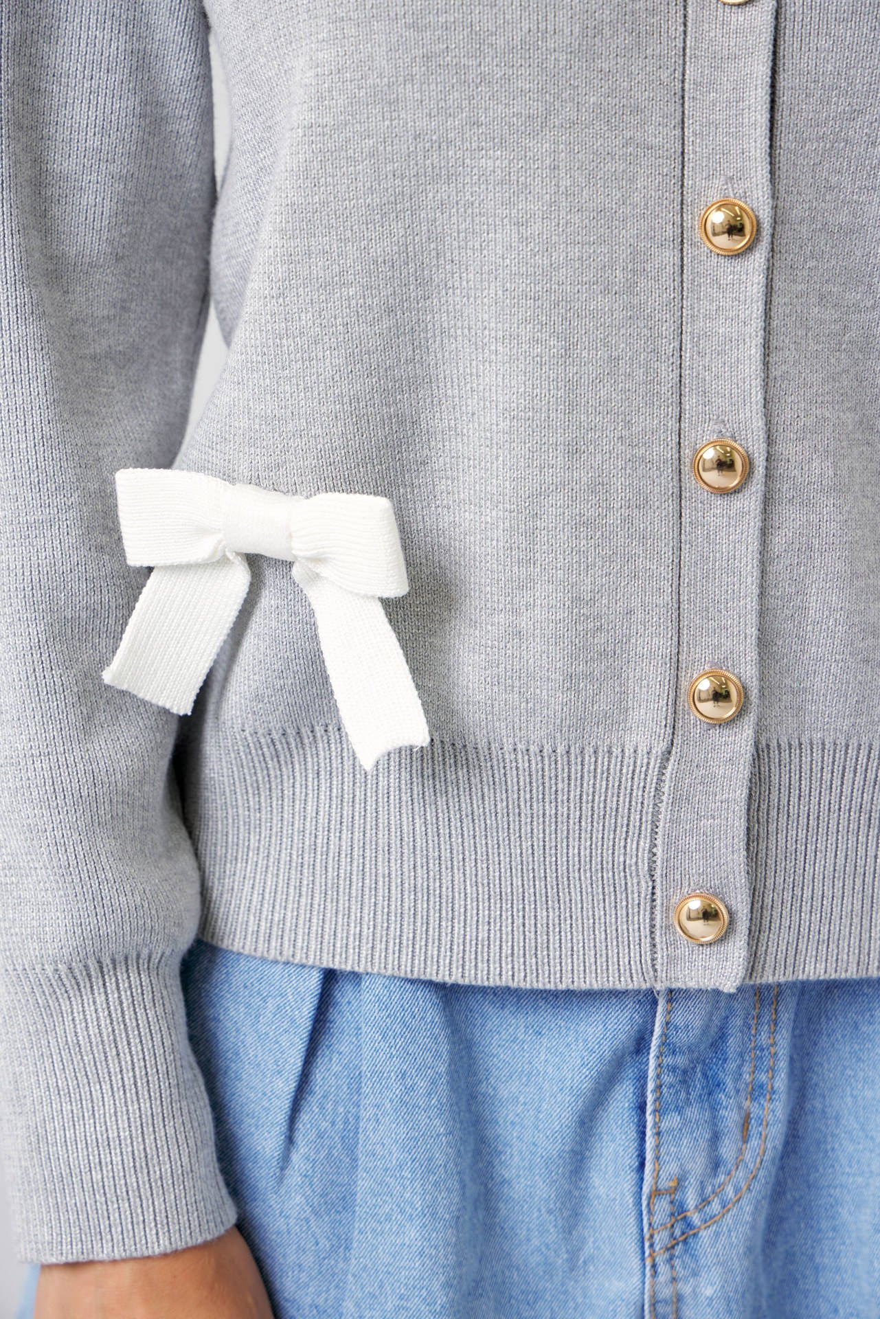 Forever Young Cardigan with Bows