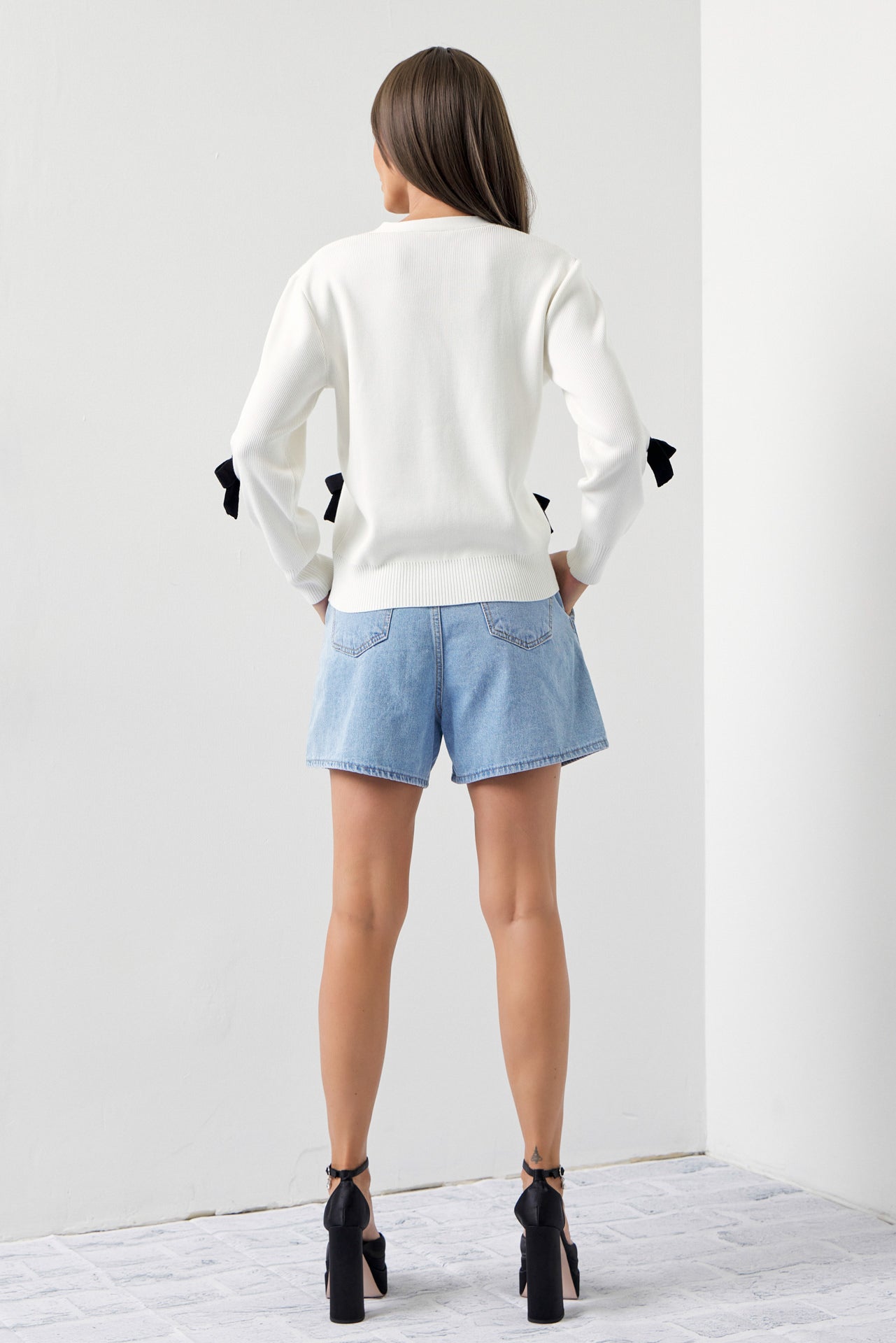 Forever Young Cardigan with Bows
