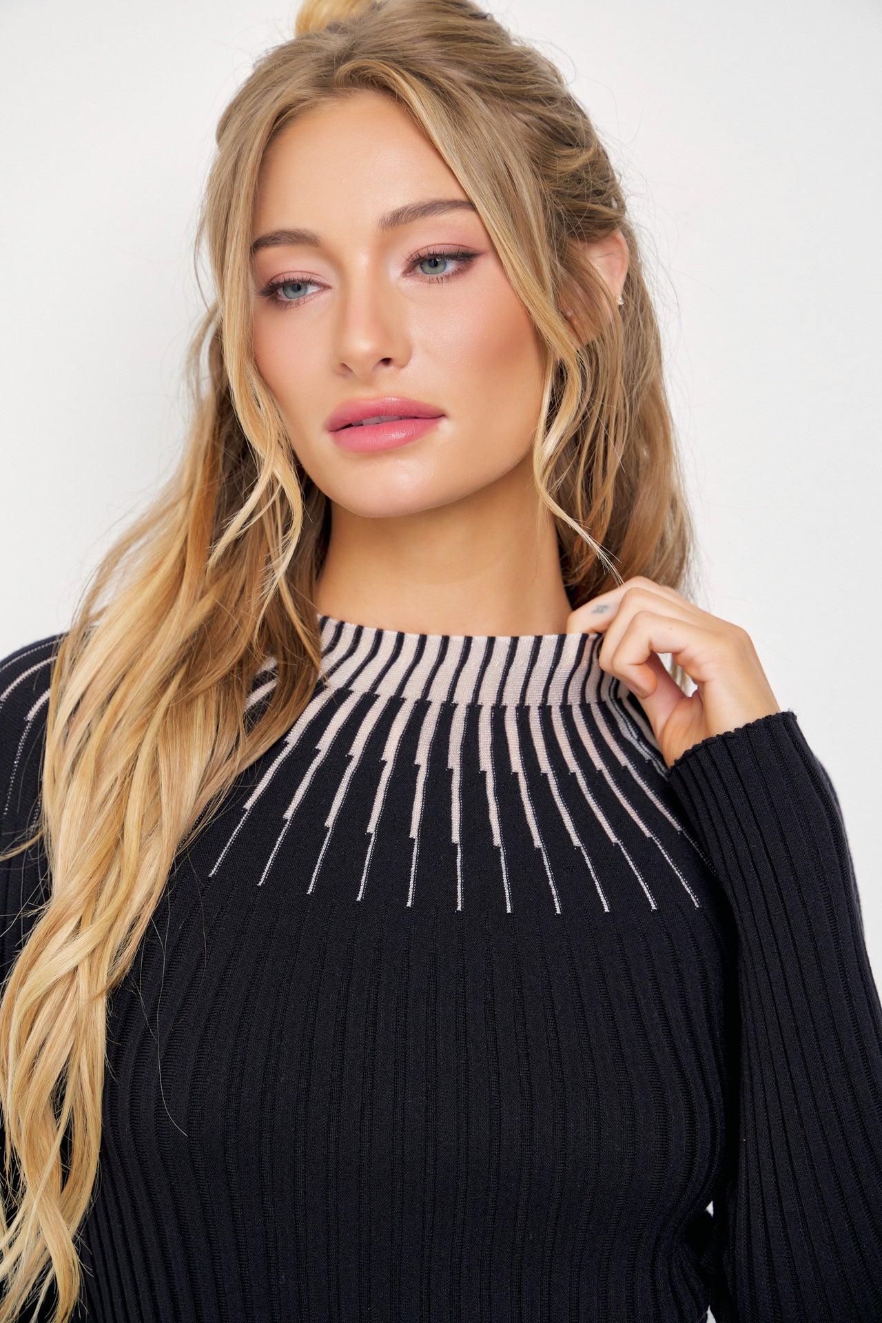 Unlike No Other Rib Knit Long Sleeve Top and Pants Set