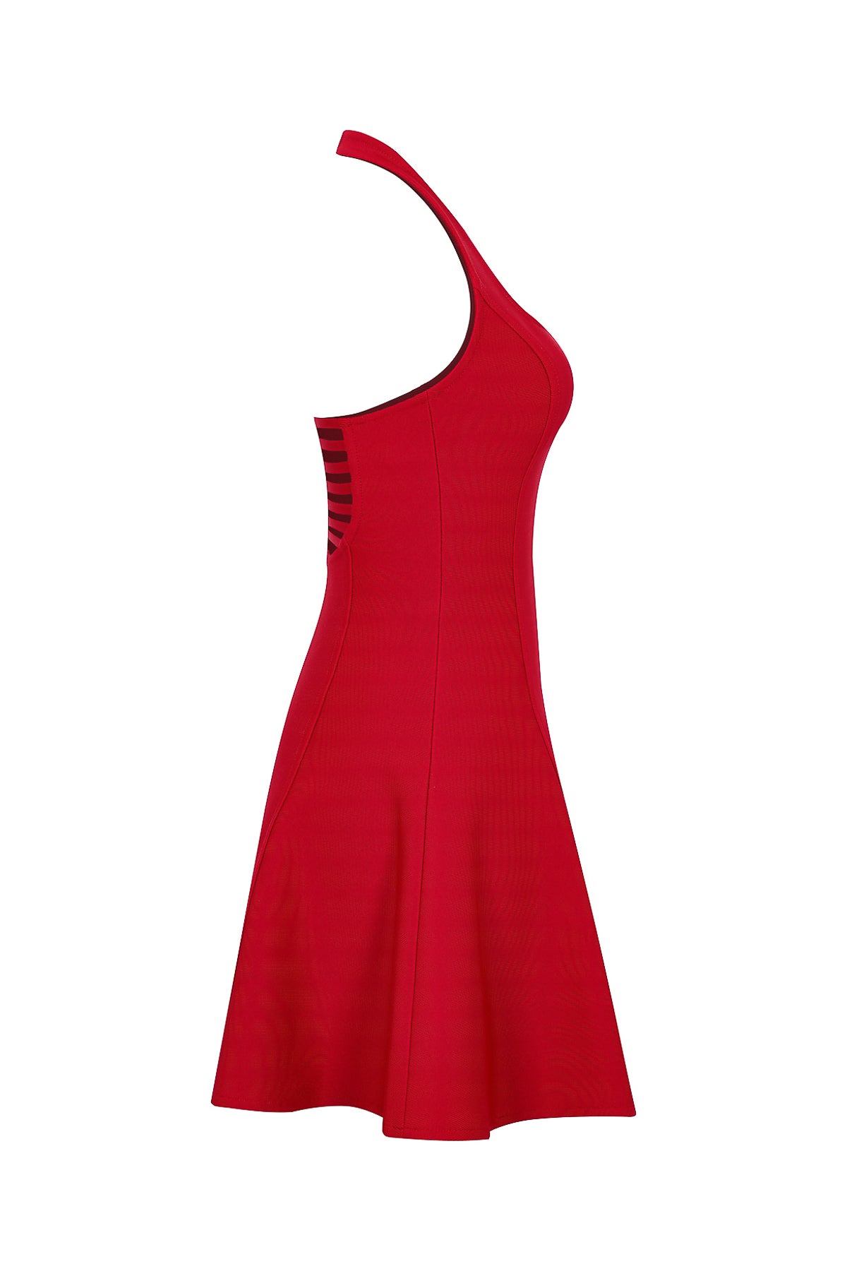 Halter Glamour Bandage Mini Dress