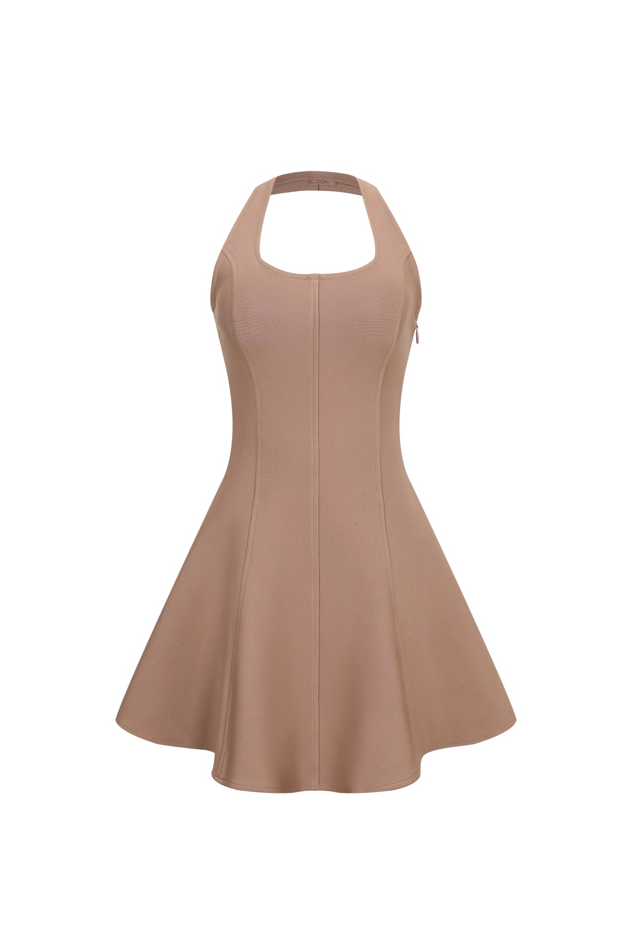 Halter Glamour Bandage Mini Dress