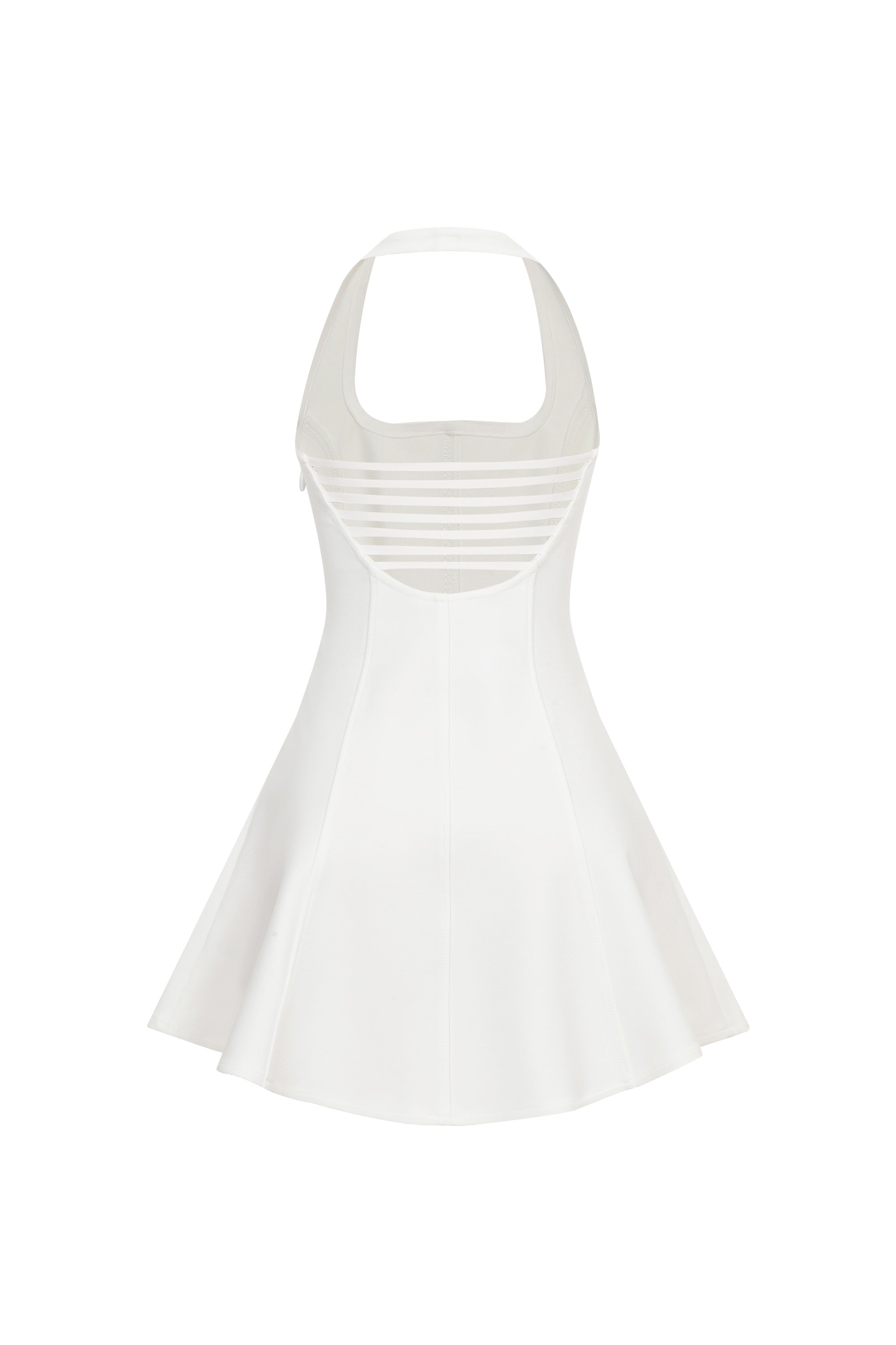 Halter Glamour Bandage Mini Dress