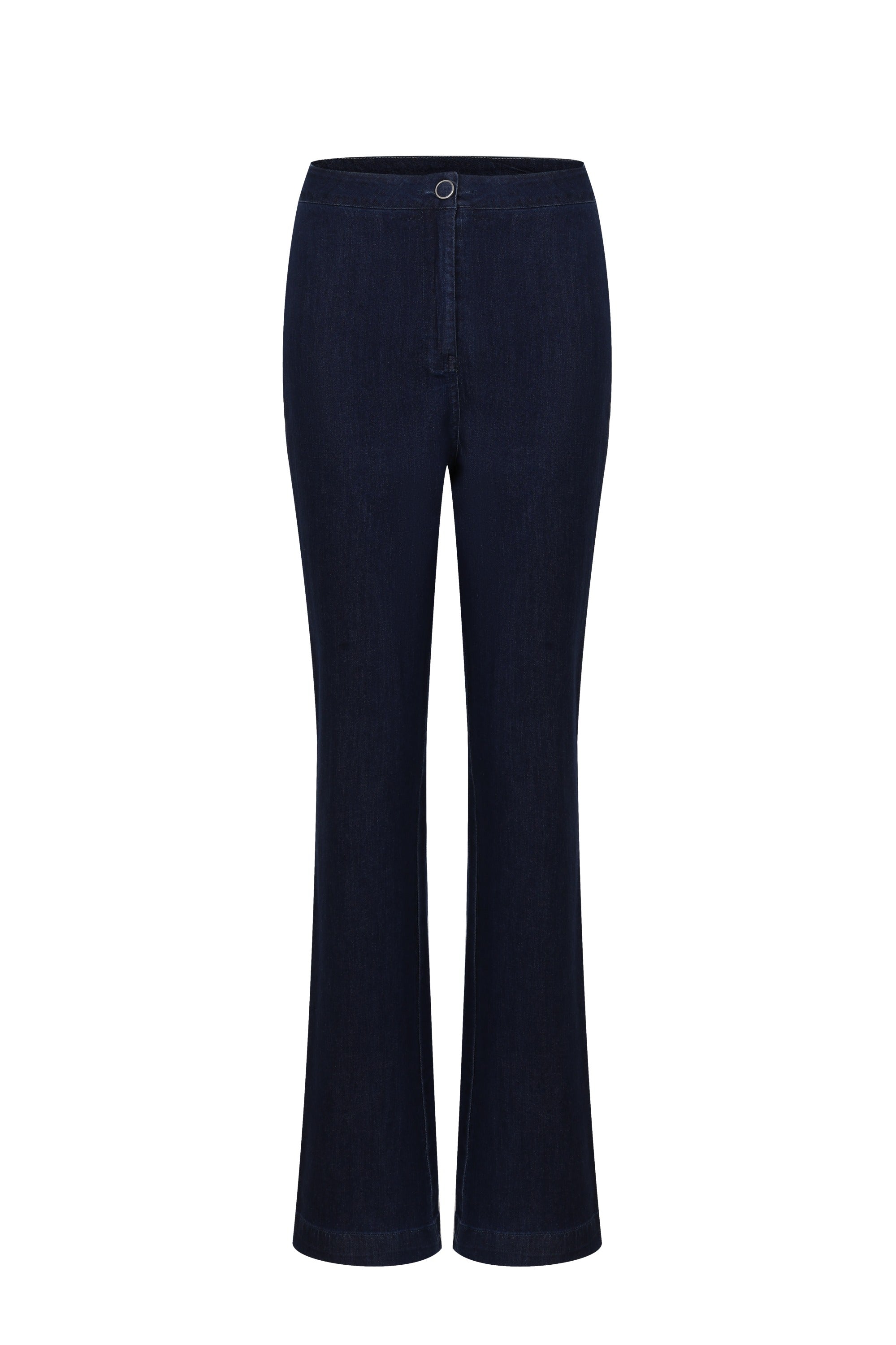 Seren Denim Button Down Top With Pants Set