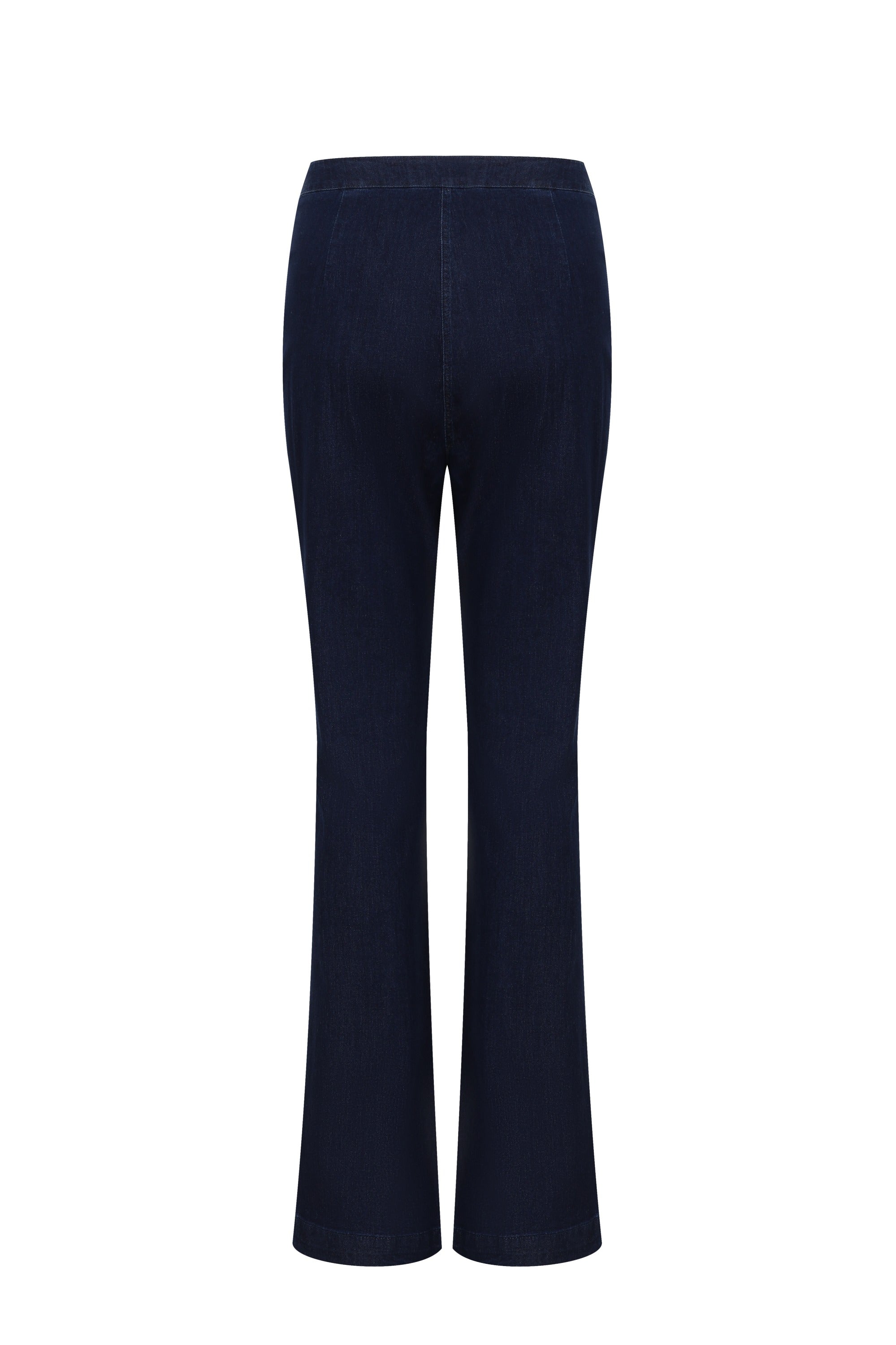 Seren Denim Button Down Top With Pants Set