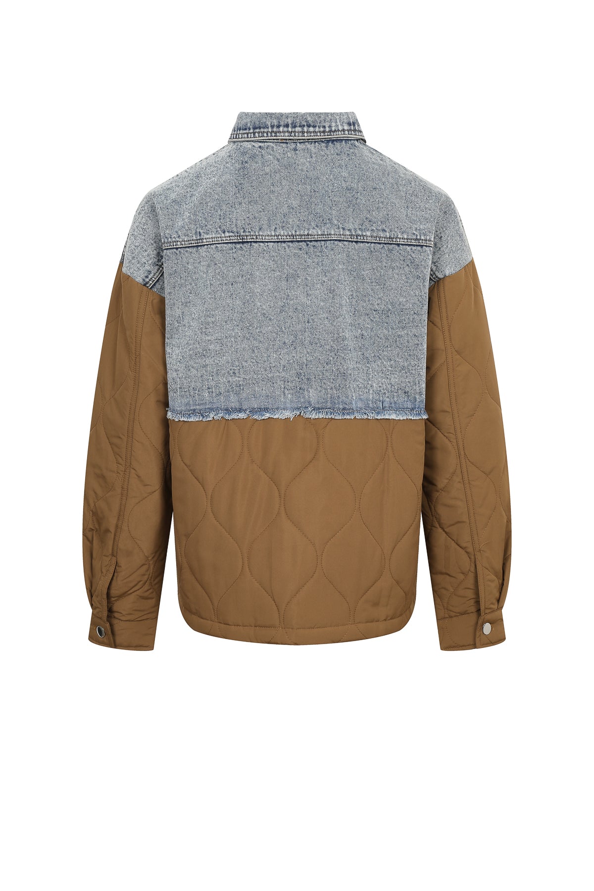 Denim Hybrid Structure Jacket
