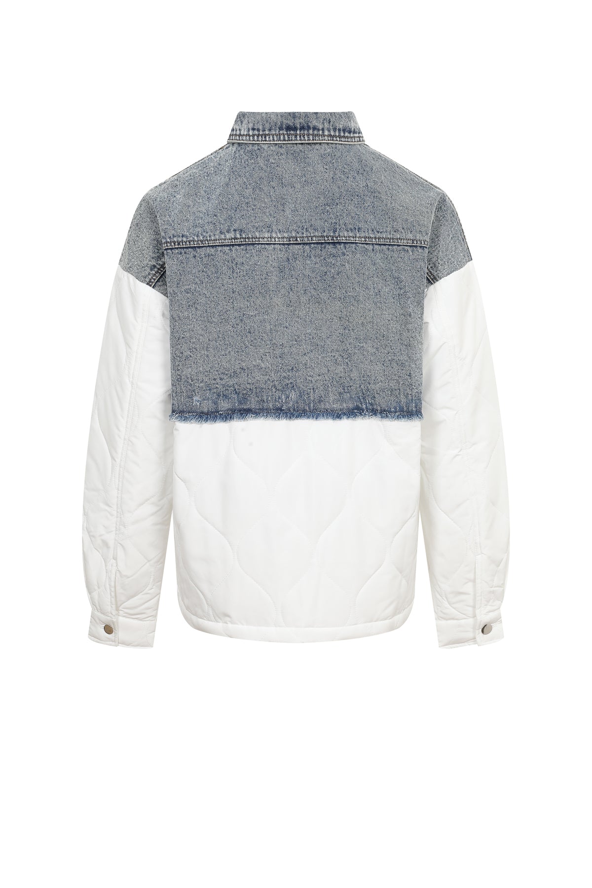 Denim Hybrid Structure Jacket