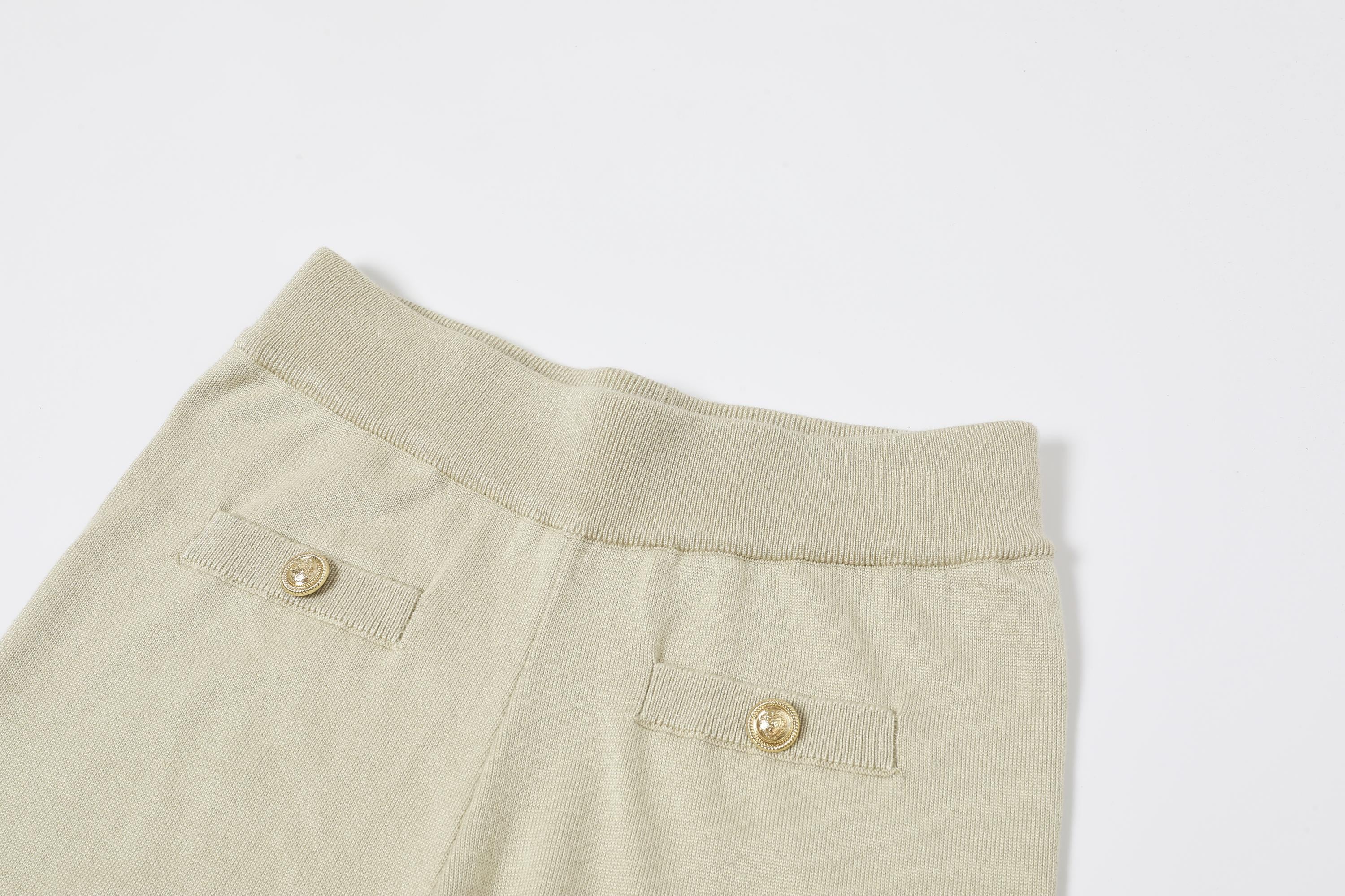 The Norah Knit Top With Pleats & Pants Set