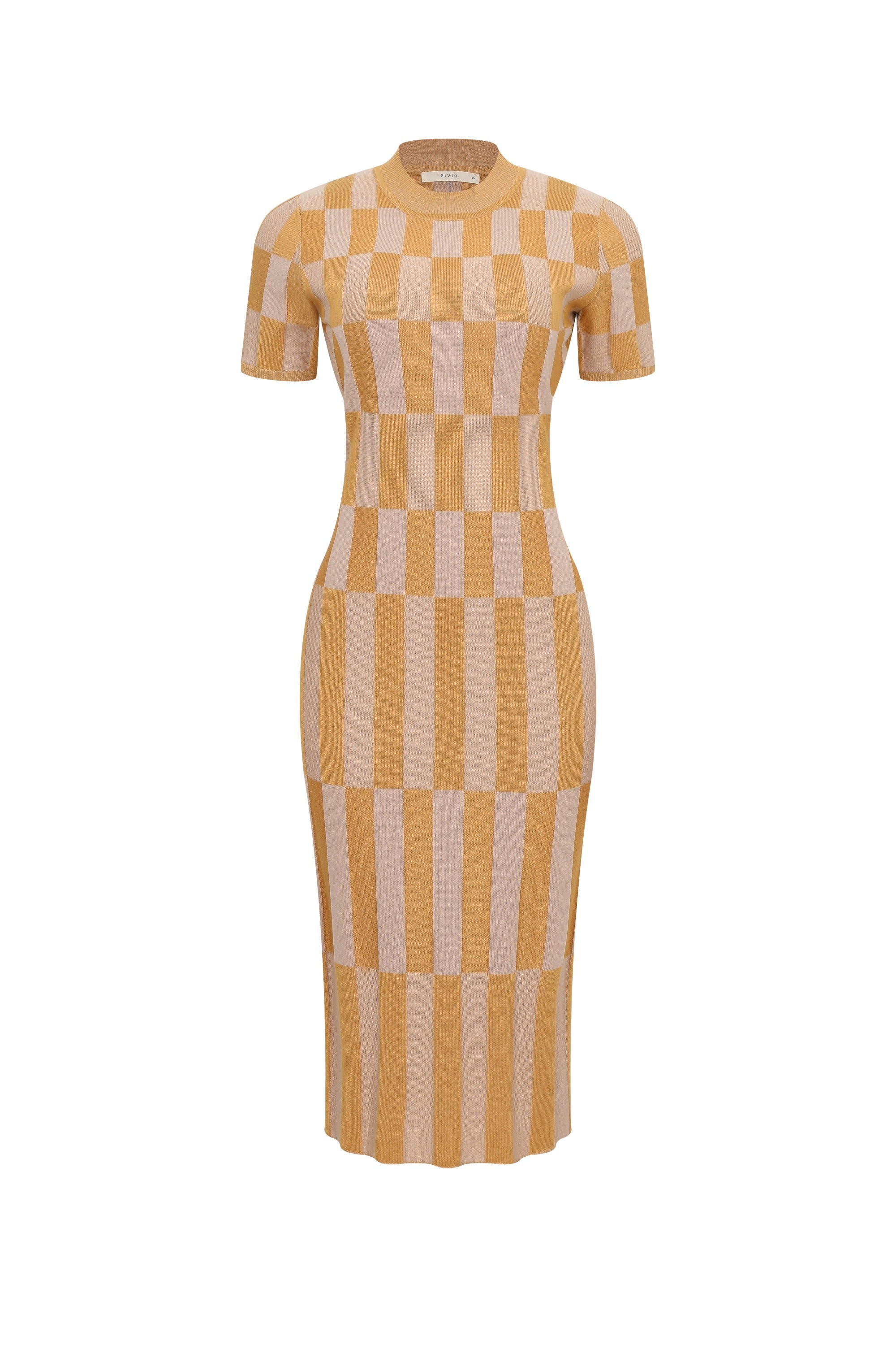Celestine Colorblock Short Sleeve Dress