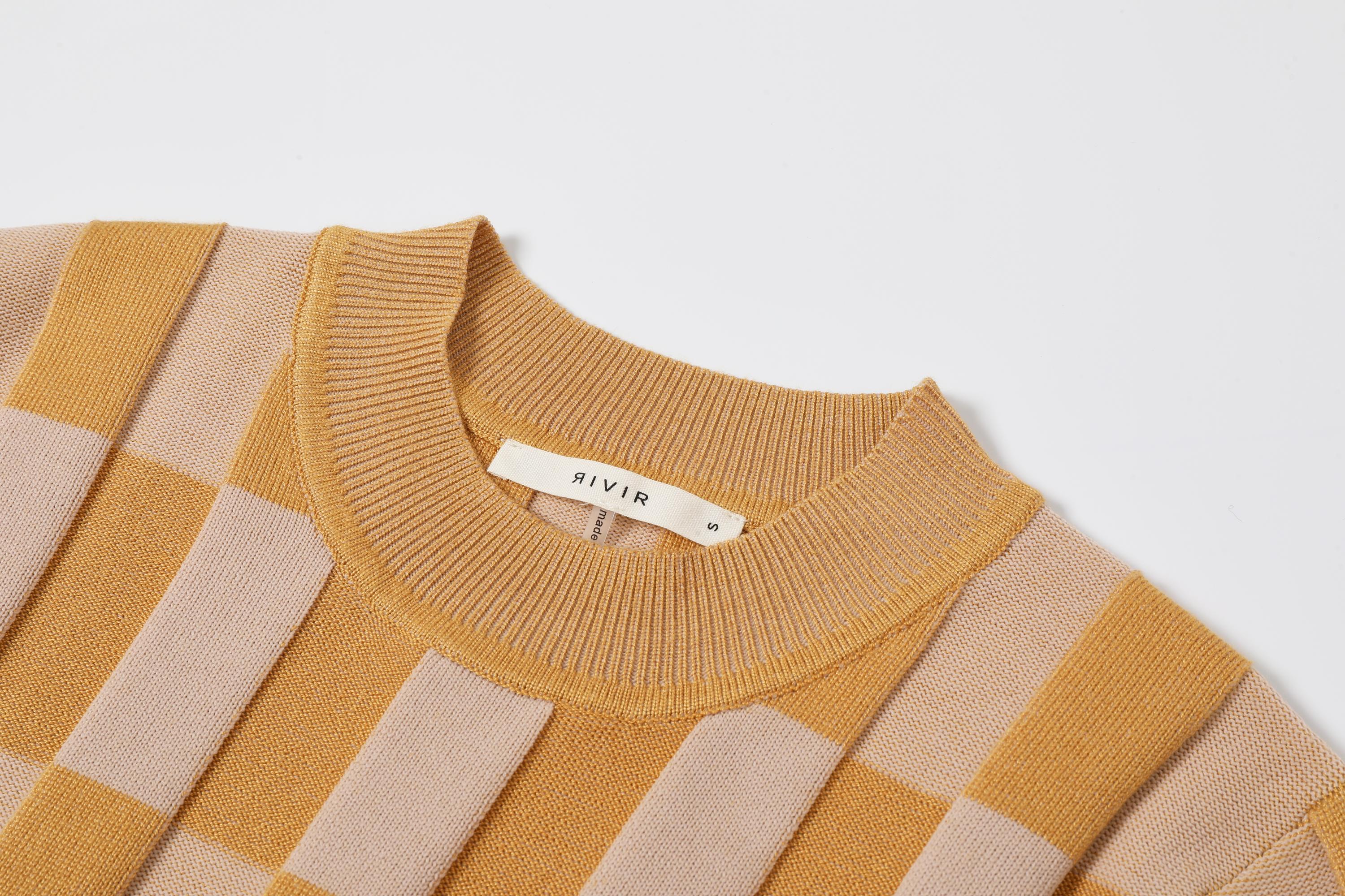 Celestine Colorblock Short Sleeve Dress