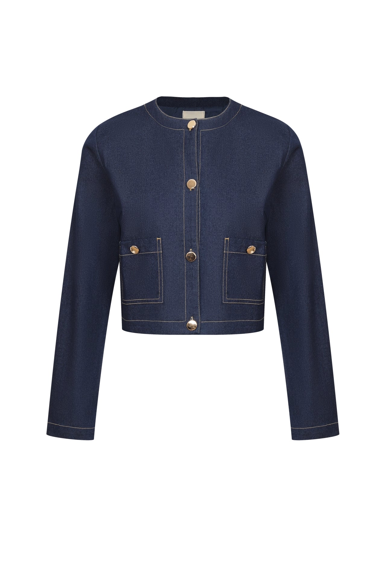 Modern Elegance Denim Two-Piece