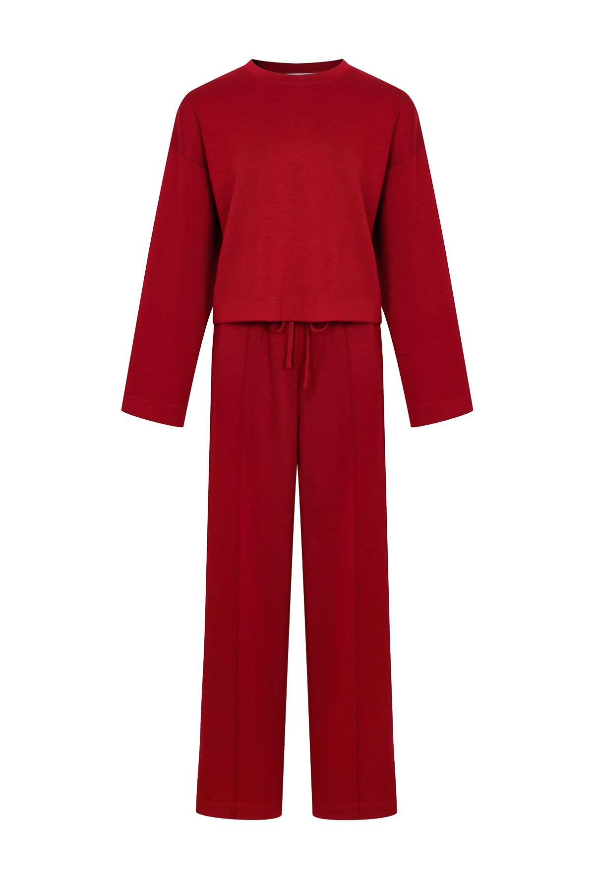 Elevated Ease Knit Long Sleeve Top and Pants Set