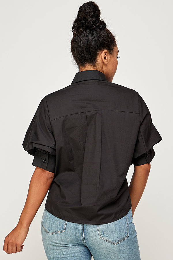 Short Sleeve Solid Top