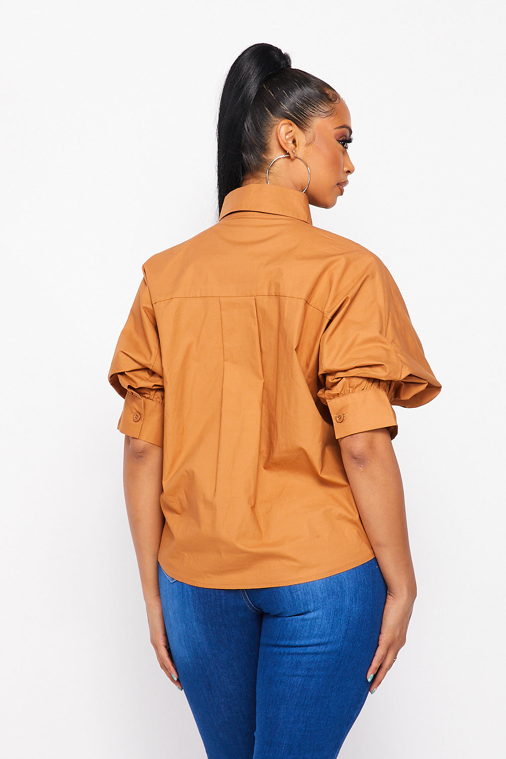 Short Sleeve Solid Top