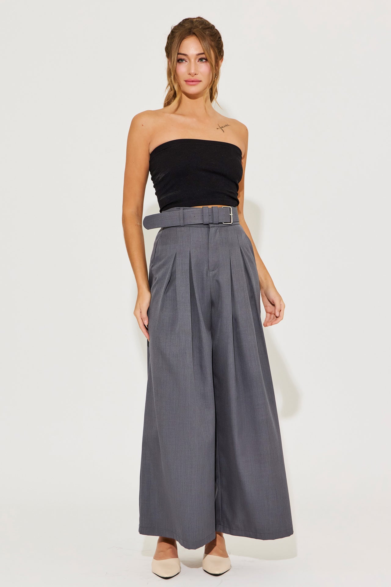 Haley High Waist Palazzo Pants