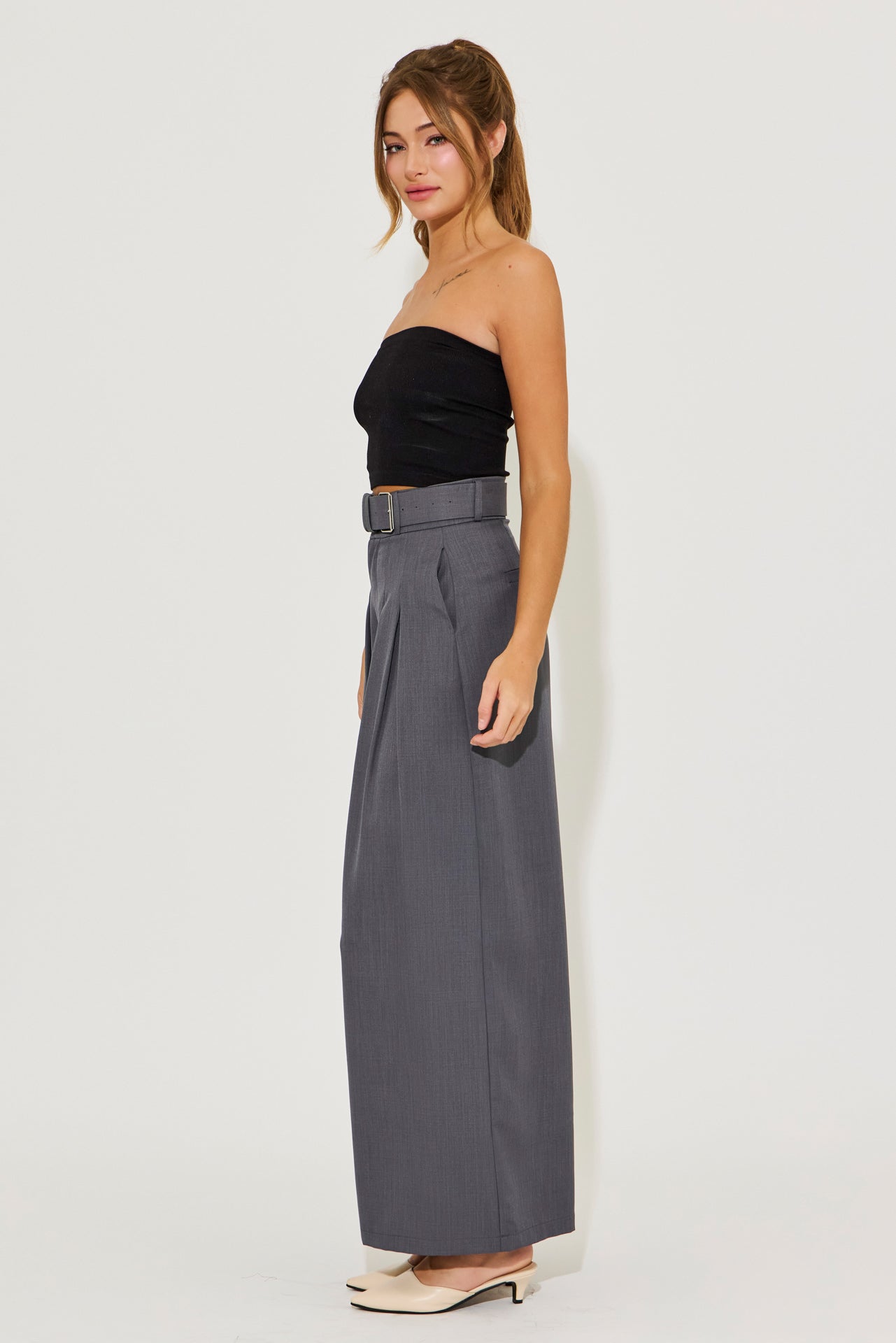 Haley High Waist Palazzo Pants