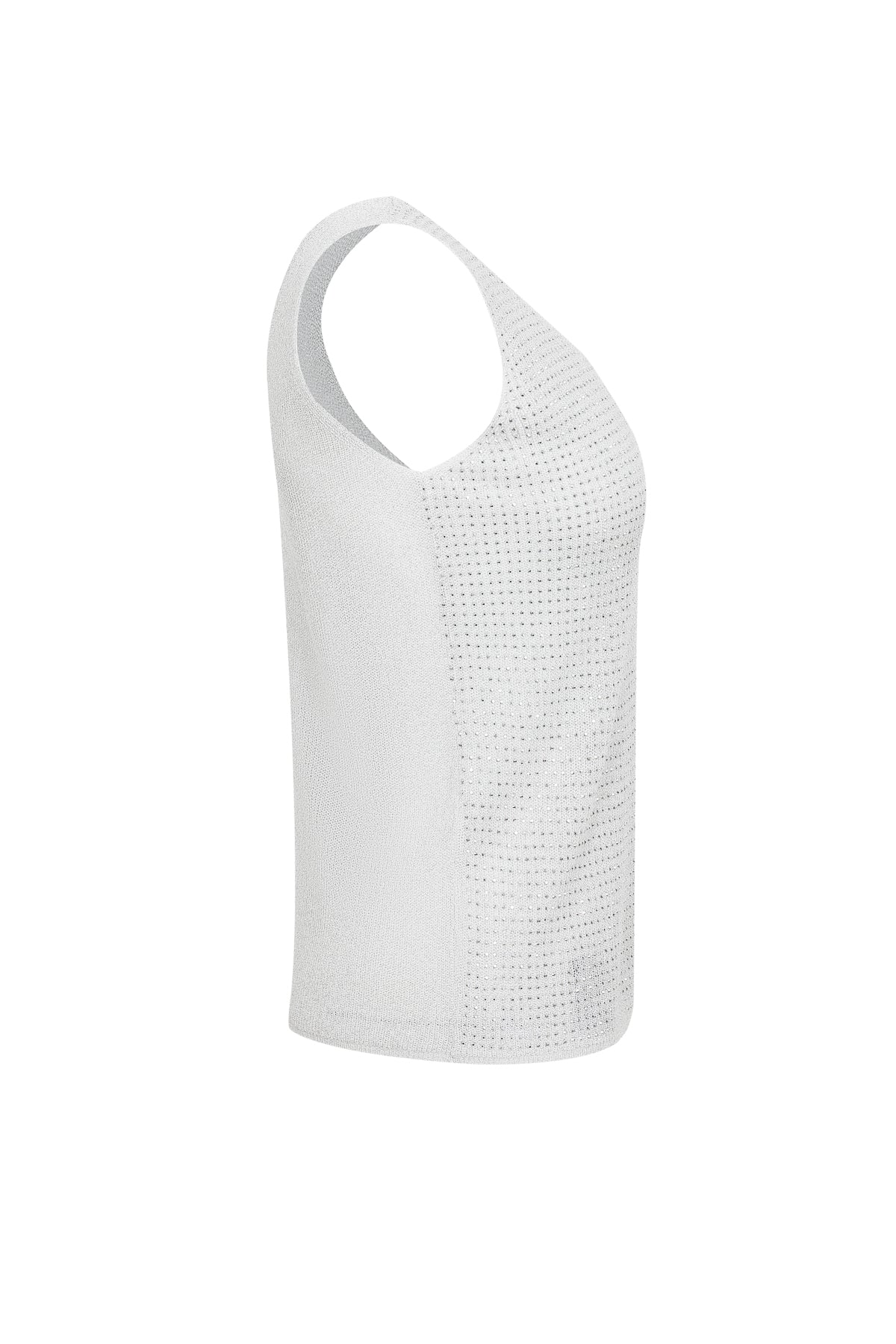 Hot Fix Sparkle Knit Sleeveless Top