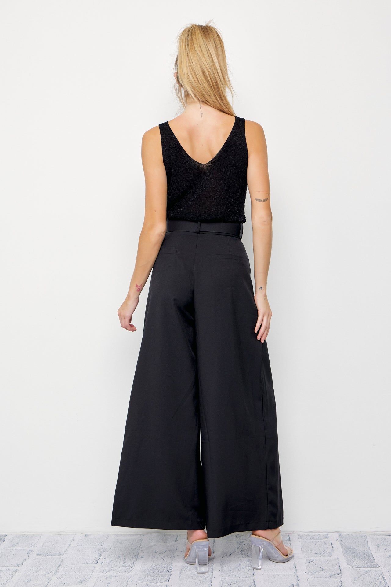 Hot Fix Sparkle Knit Sleeveless Top