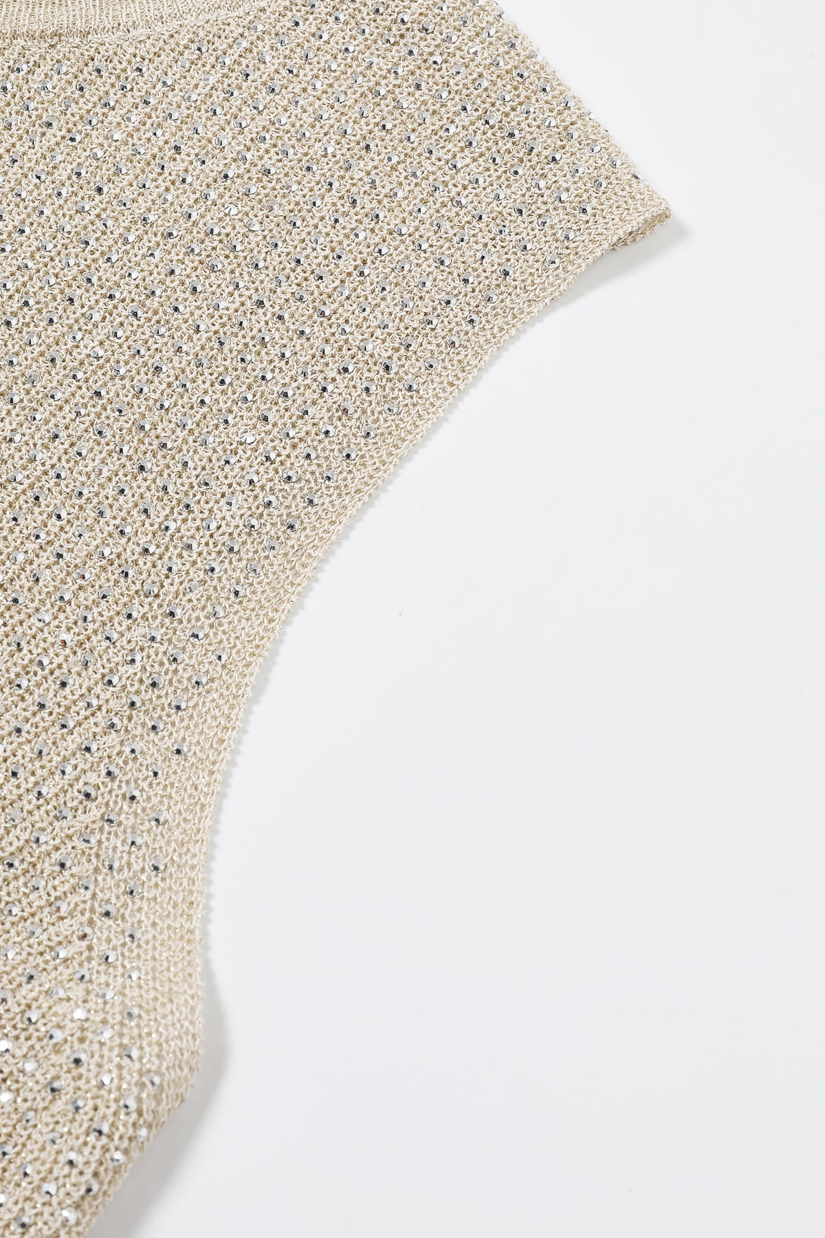 Knit Sleeveless Hot Fix Top