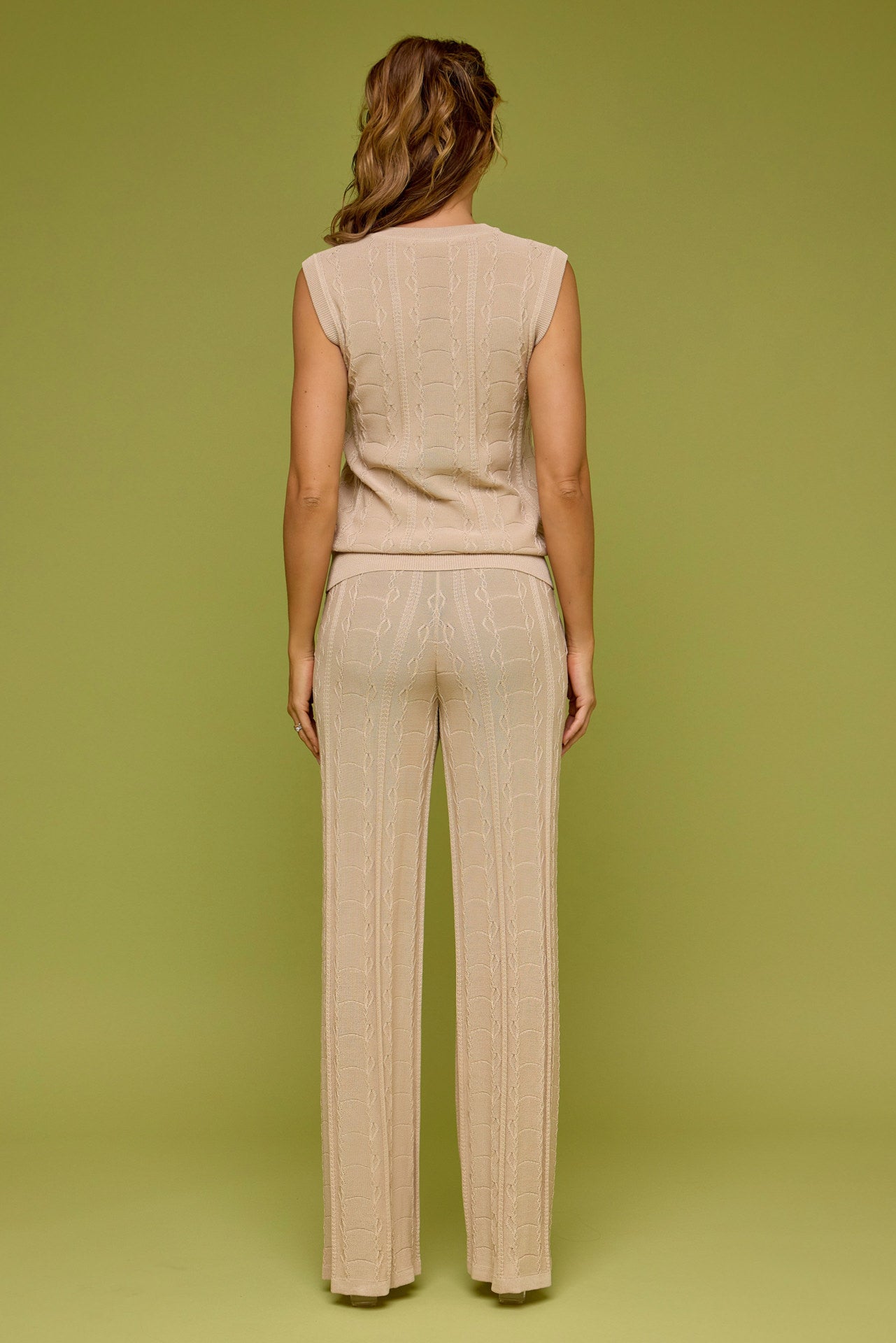 Cleo Knit Sleeveless Top & Pants Set