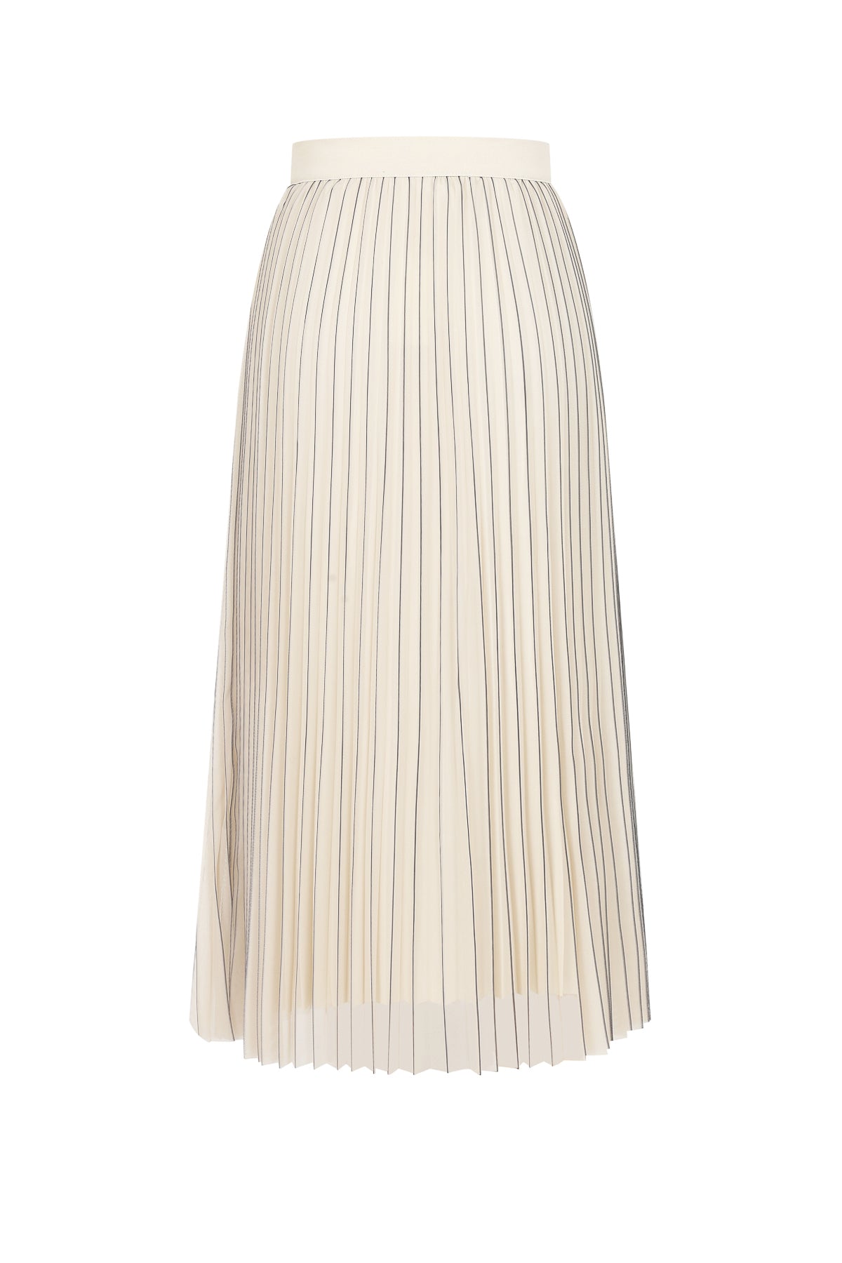 The Palais Pleated Midi Skirt