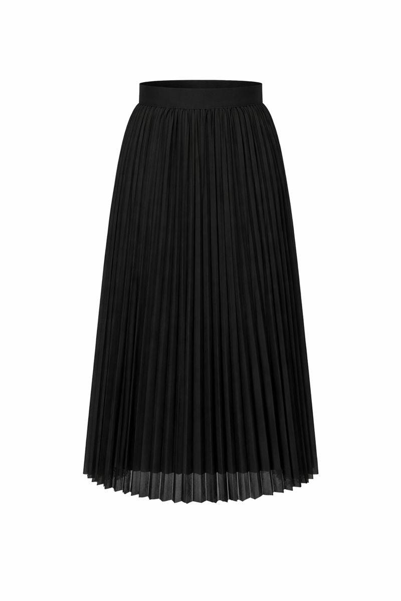 The Palais Pleated Midi Skirt