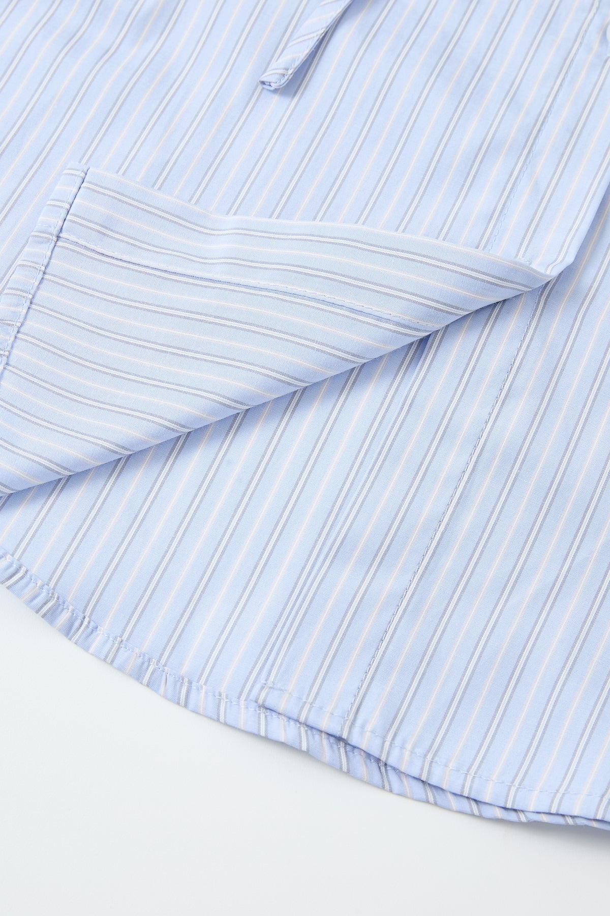 Woven Long Sleeve Buttoned Down Top