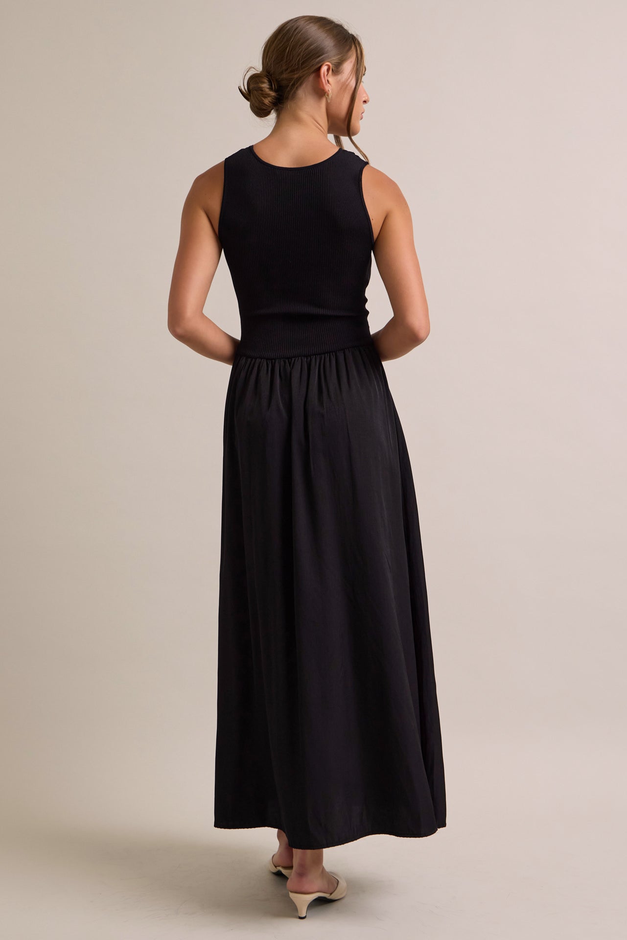 Lavinia Knit Twofer Midi Dress