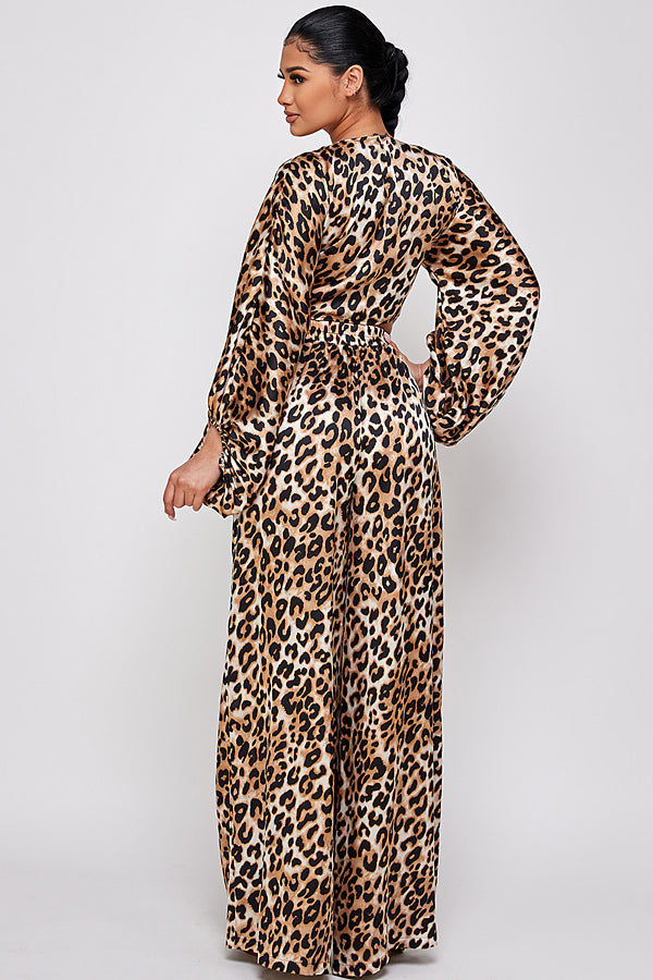 Wide 1/2 Sleeve Top and Pants Set