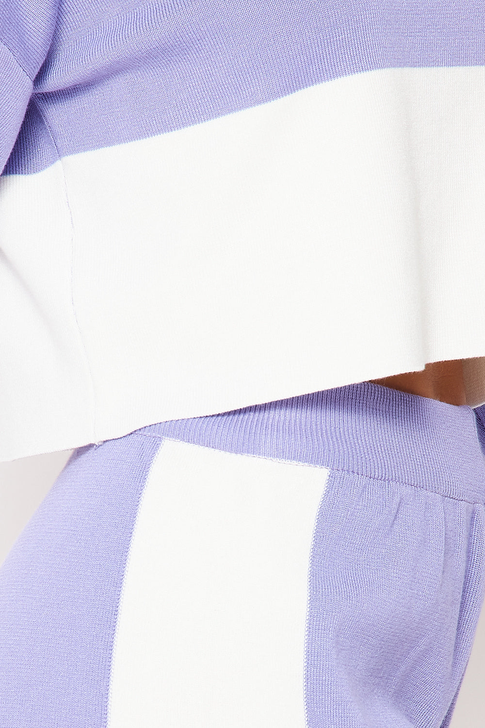 My Favorite Color Block Knit Top & Pants Set