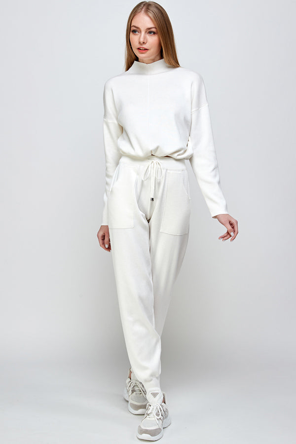 Cozy Light Knit Jogger Set