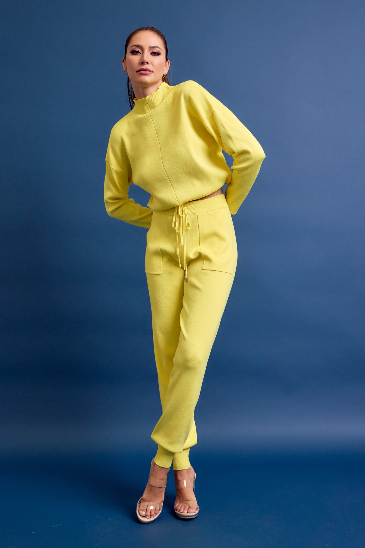 Cozy Light Knit Jogger Set