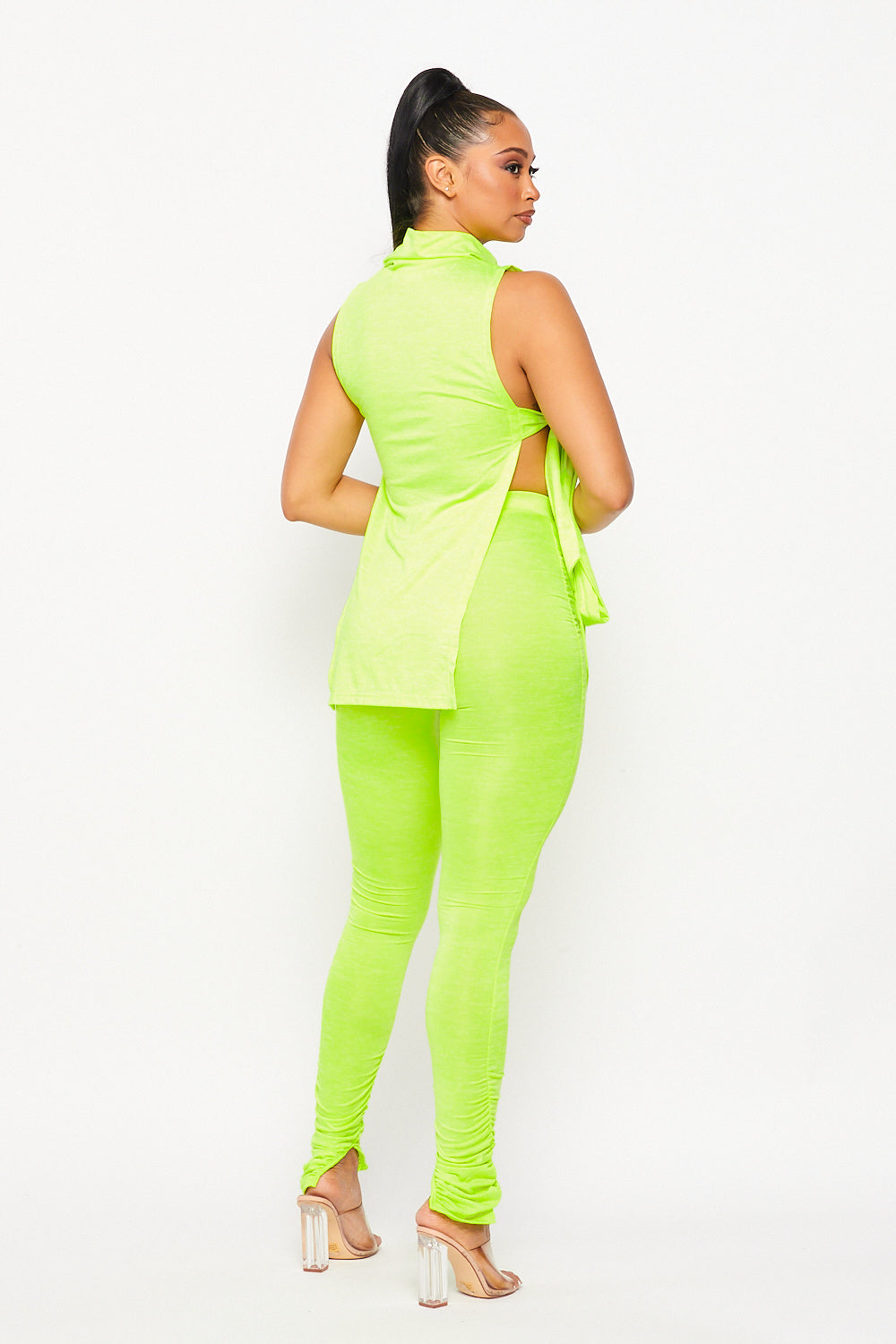 Solid Top & Pants Set