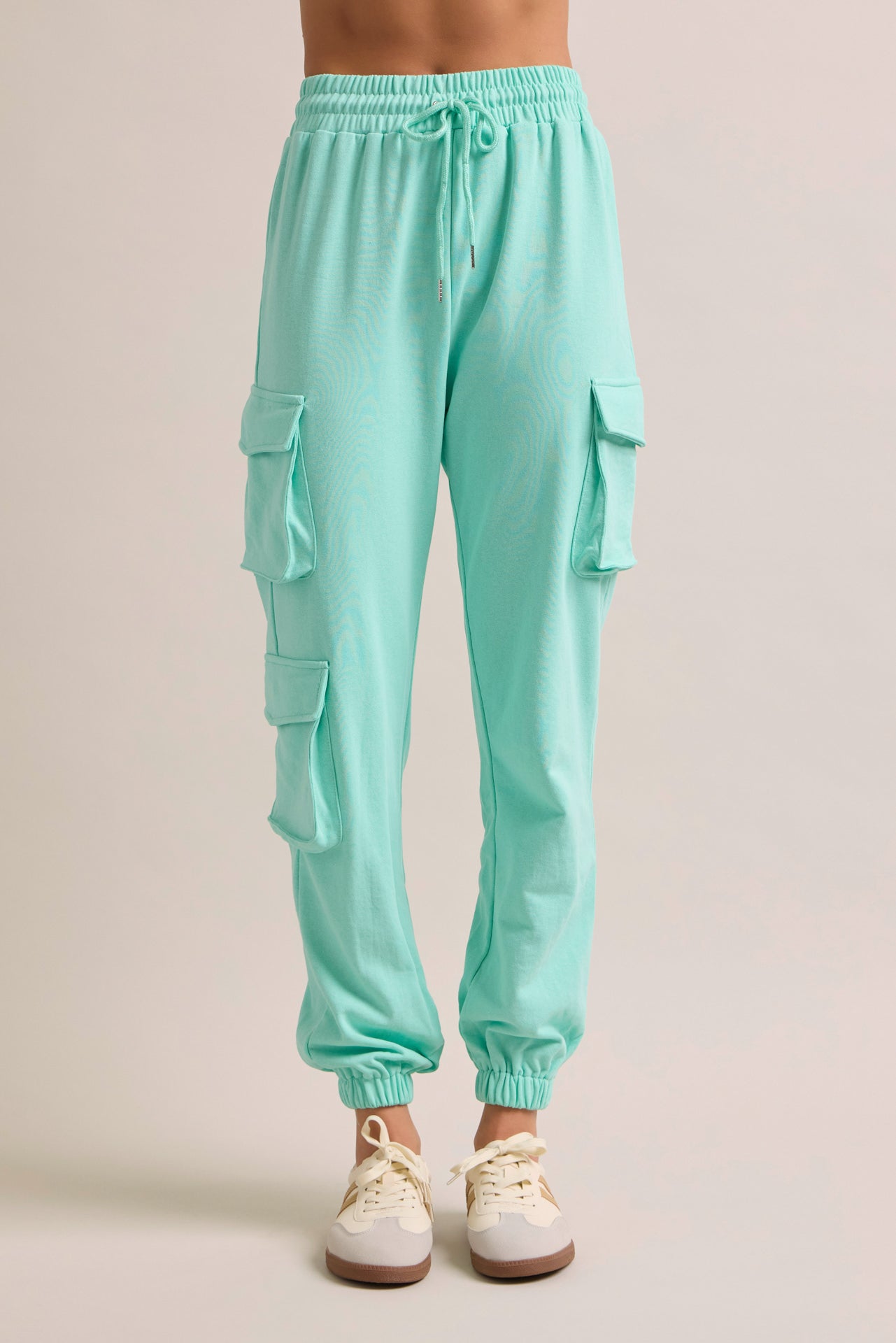 Cropped Tank Sweatpant Set