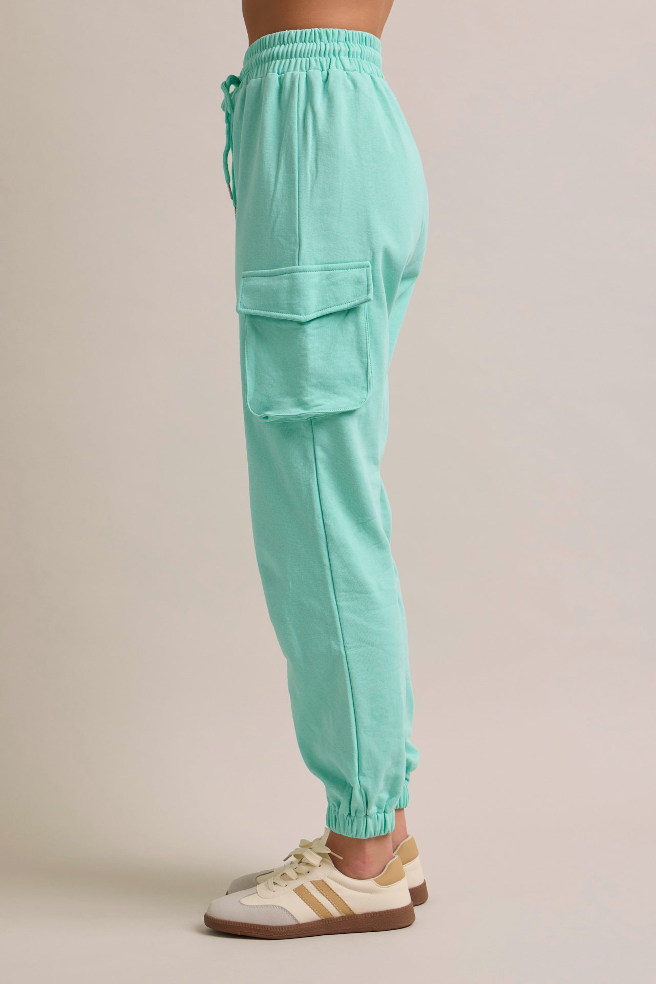 Cropped Tank Sweatpant Set