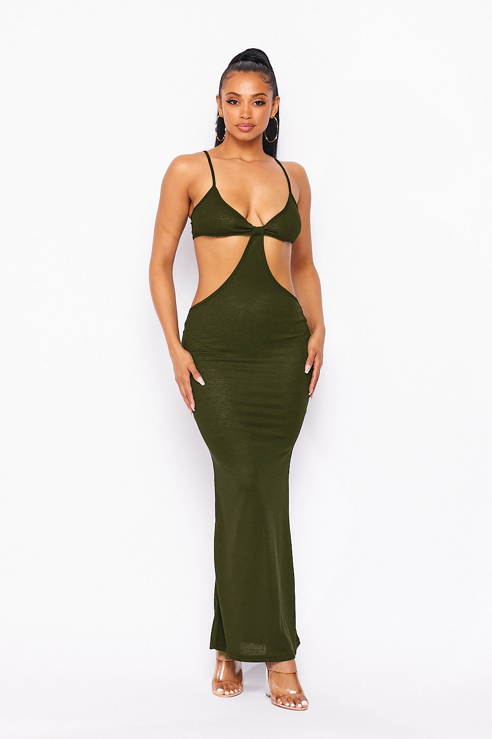 Solid Maxi Dress