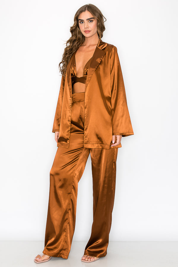Satin 3 Piece Set