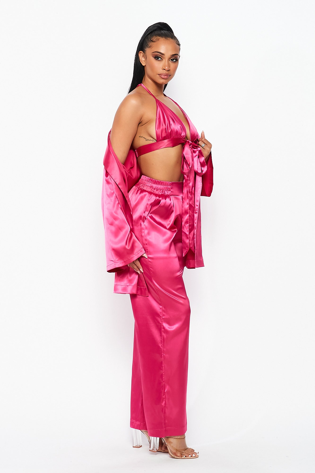 Satin 3 Piece Set