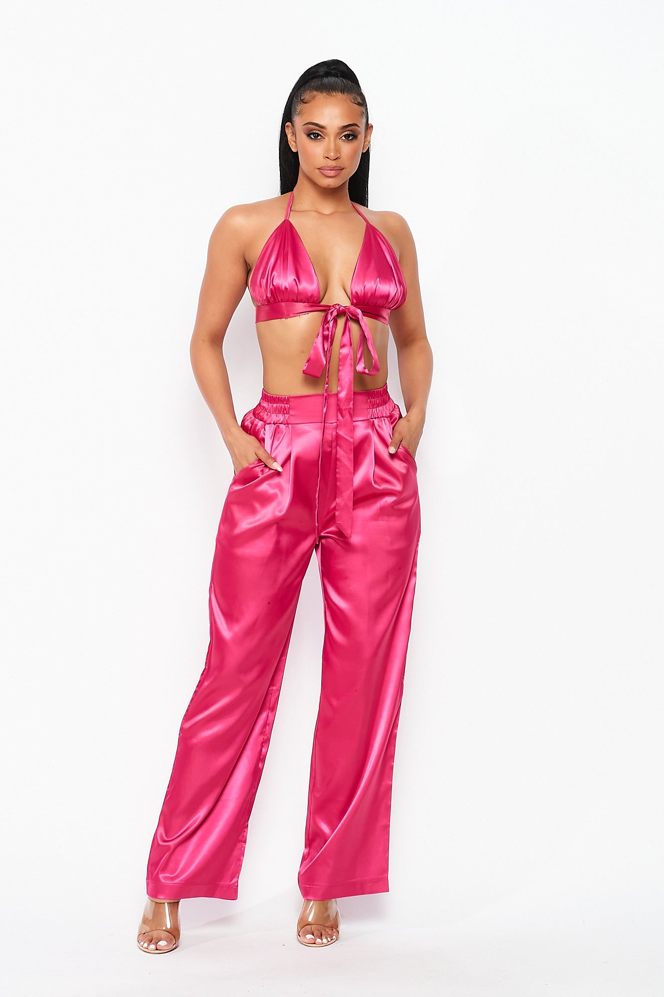 Satin 3 Piece Set