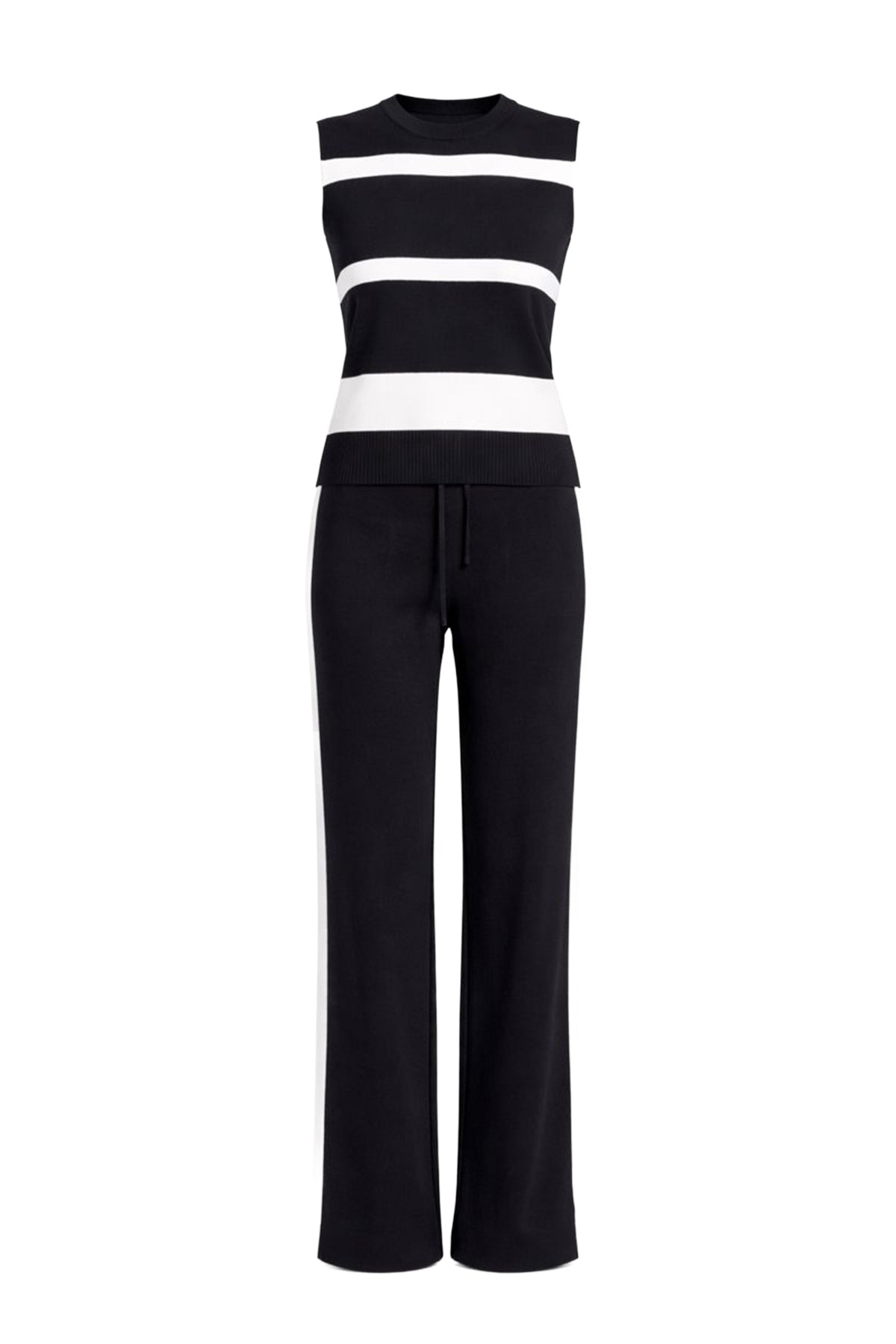 Something Comfy Knit Sleeveless Top And Pants Set