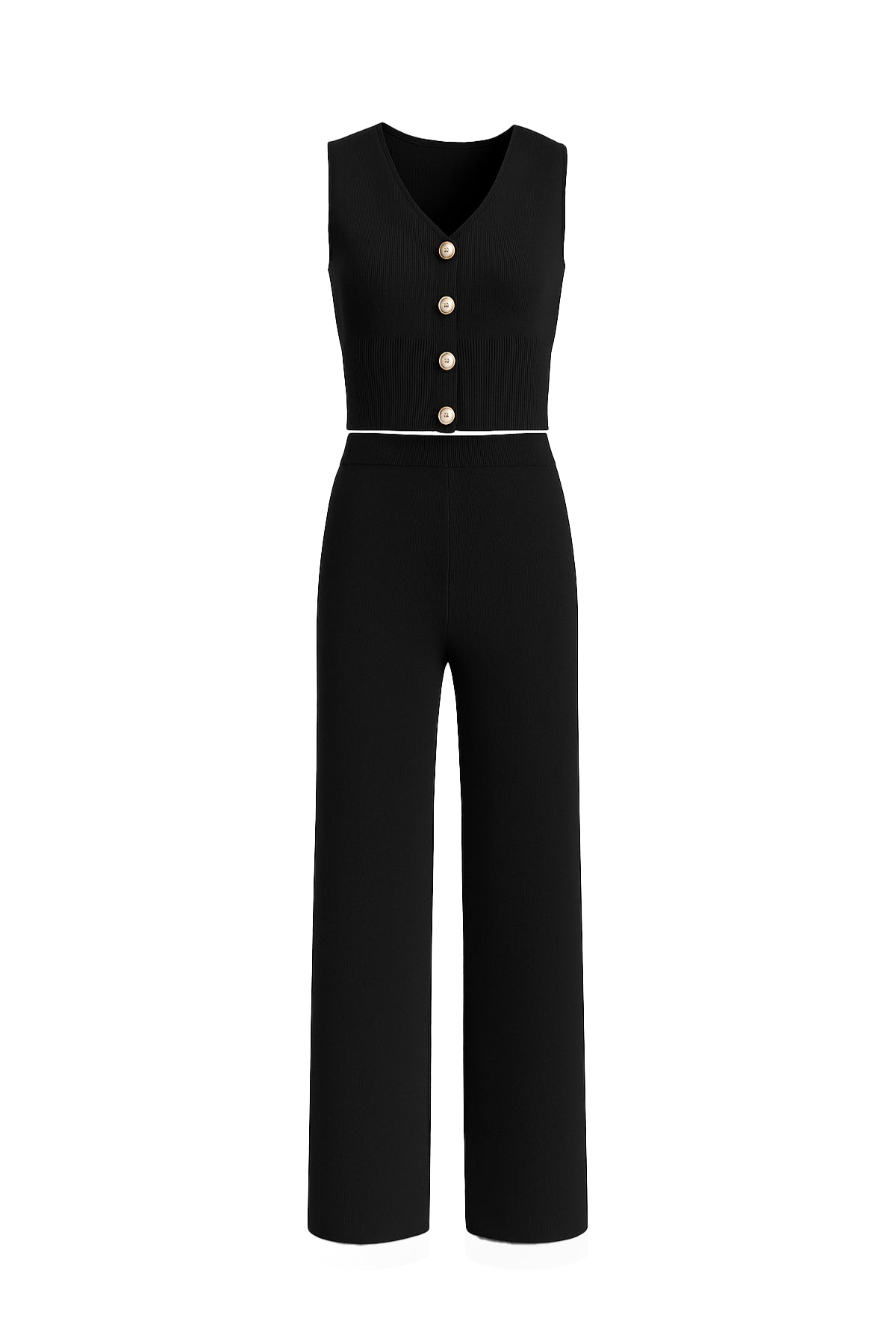 Knit Top & Pants Set