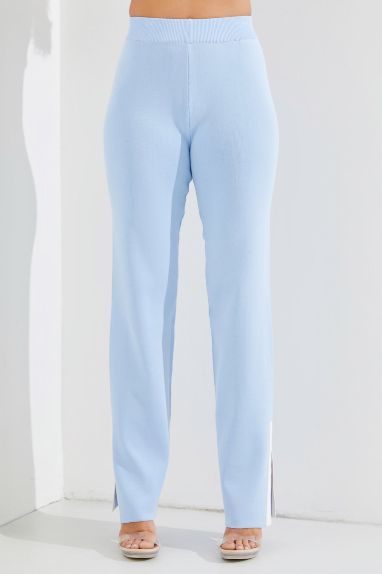 Sleeveless Collared Top and Pants Set
