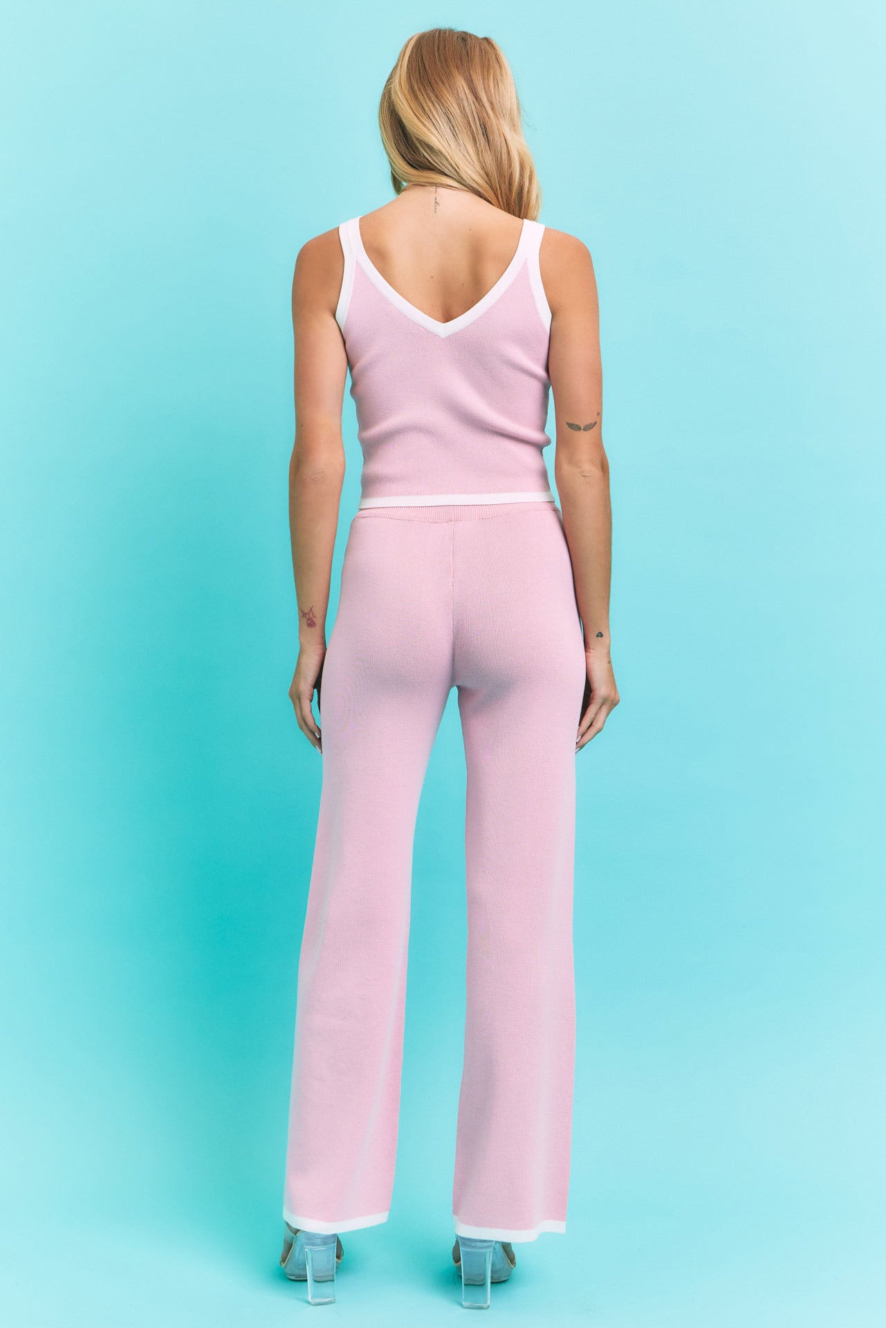 Always Fit Knit Sleeveless Top & Pants Set