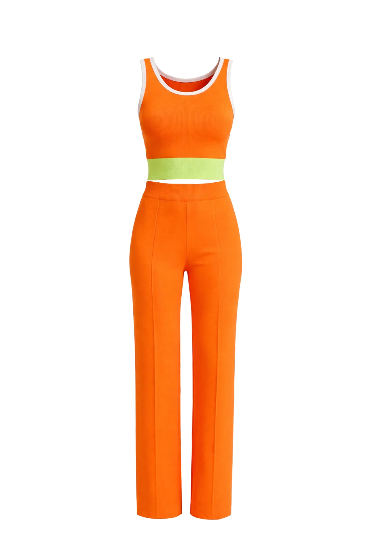 Self Care Time Knit Slvls Top and Pants Set