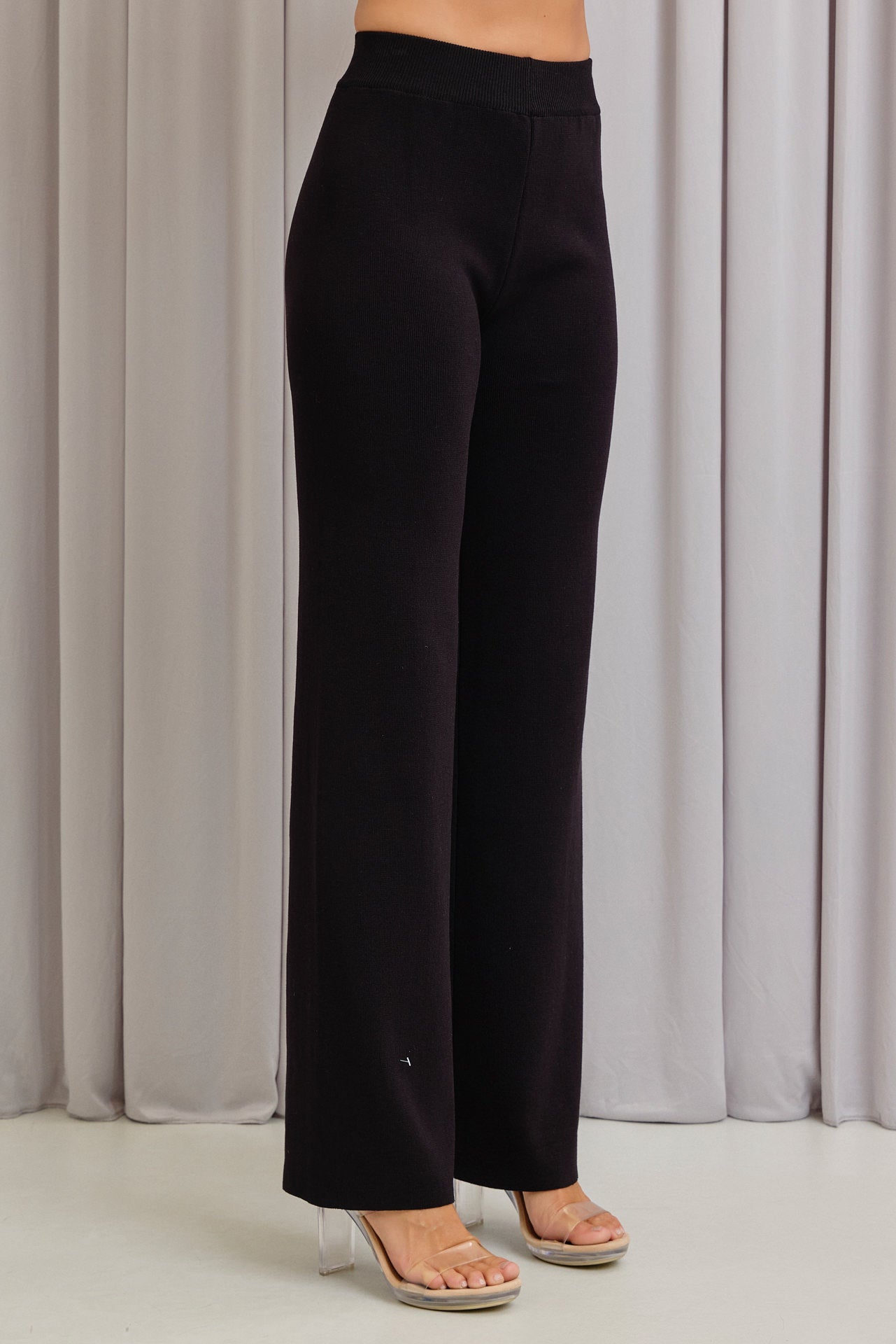 Calm Day Stripe Knit Top and Pants Set